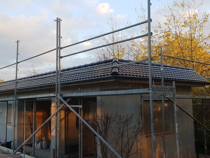 Dacheindeckung – Projekt