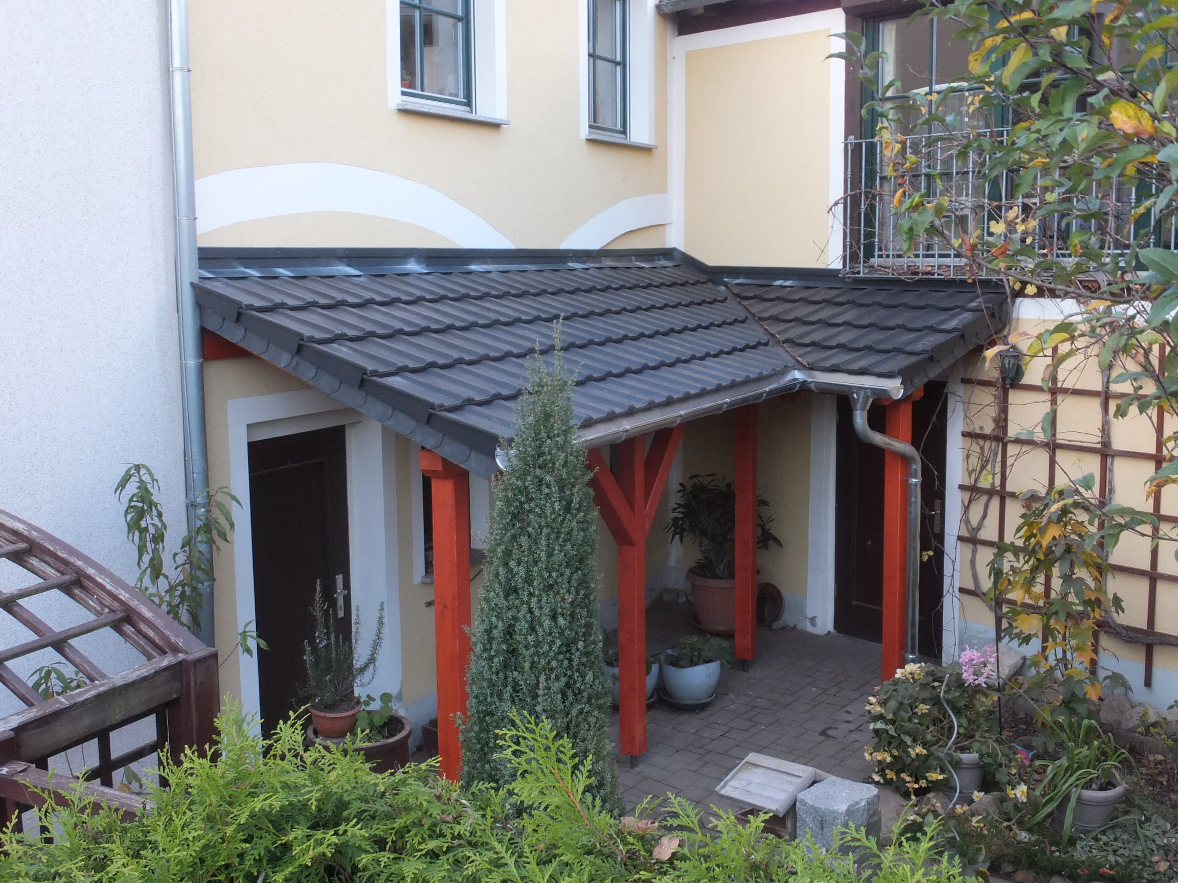 Carport fertig