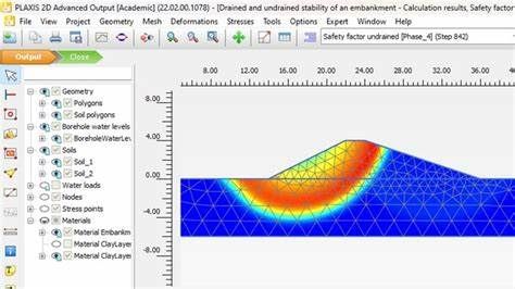 Diseño de estabilidad de taludes en Plaxis