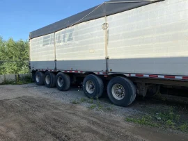 2009 mac trailer mfg, 5 AXLE SELF STEER WALKING FLOOR - Image #3
