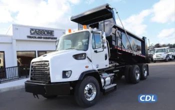 2015 FREIGHTLINER, CASCADIA 15FT DUMP TRUCK