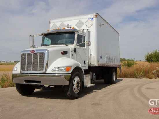 2018 PETERBILT 337 Box Truck, in Cedar Rapids, IA #1806S744E7