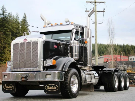 2022 PETERBILT, 367H EXTENDED DAY CAB TRI DRIVE X15 565 HP 18 SPD 2050 TORQUE 20K FRONT AXLE DOUBLE FRAME FULL LOCKERS WARRANTY TILL 2026 - Image #1