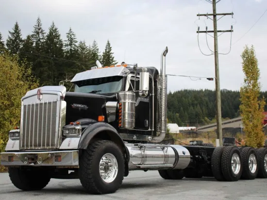 2019 KENWORTH, W900 EXTENDED DAY CAB TRI DRIVE - Image #1