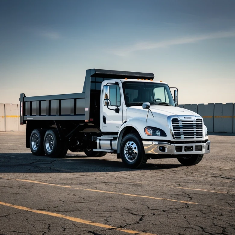 Freightliner 114SDs dump truck