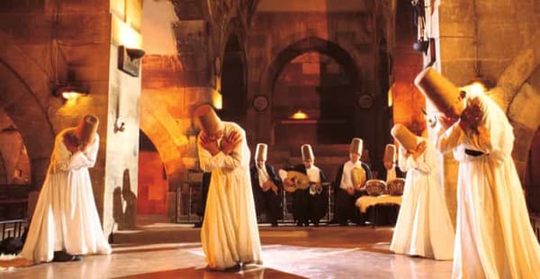 Cappadocia Whirling Dervish Ceremony (Caravanserai & Cave Saloon Options)