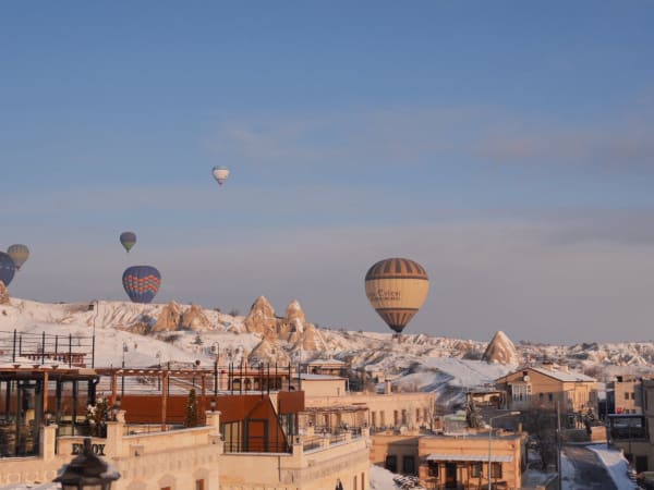 Local Hill Balloon Viewpoint near Kısmet Cave Mansion