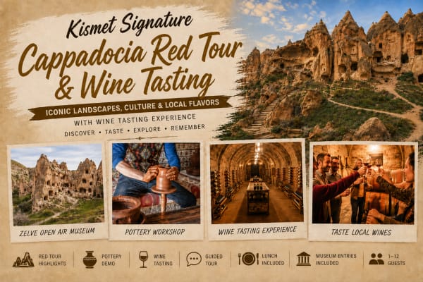 Private Eco Red Tour & Cave Wine Tasting