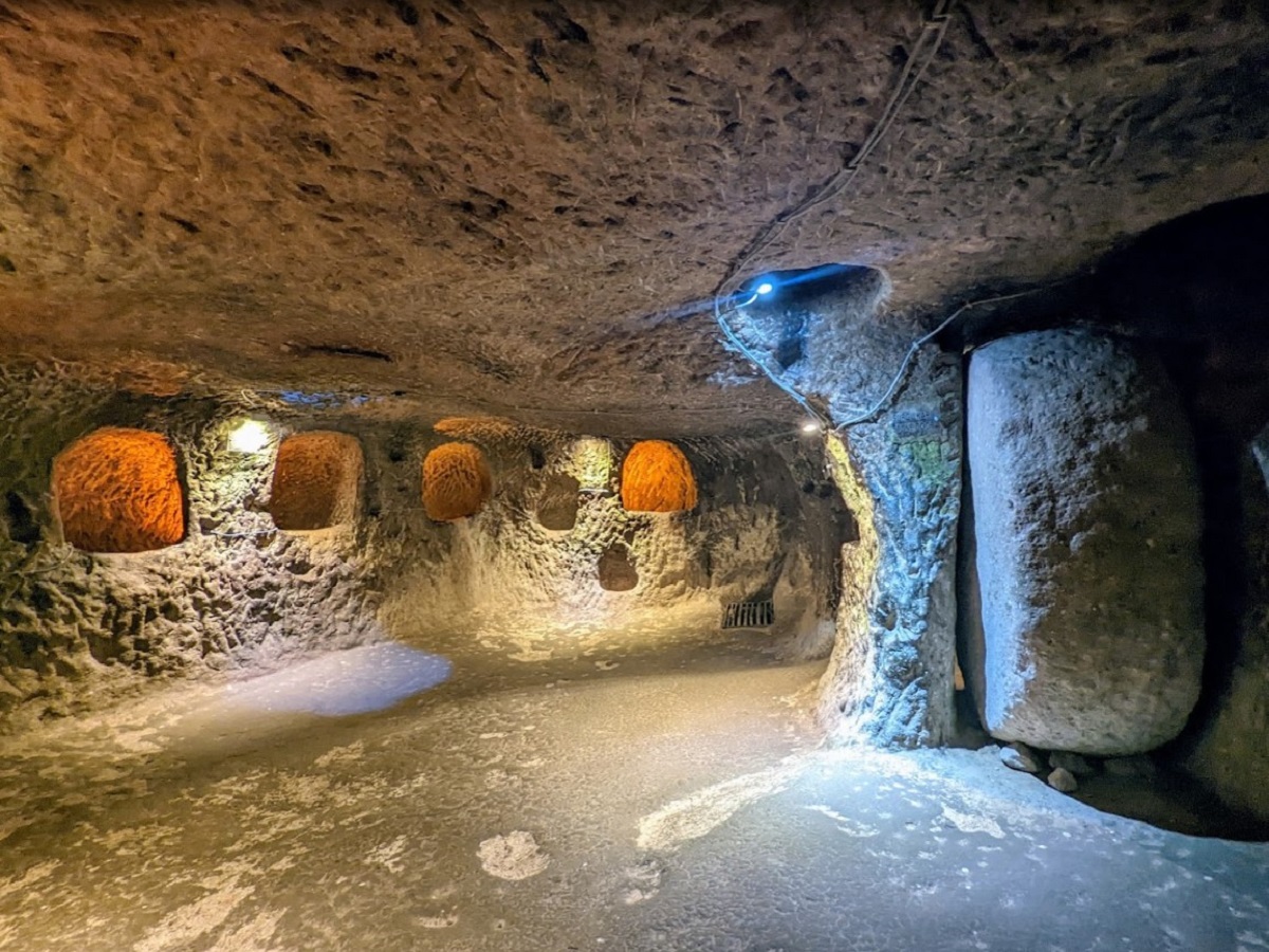 Die unterirdische Stadt Özkonak
