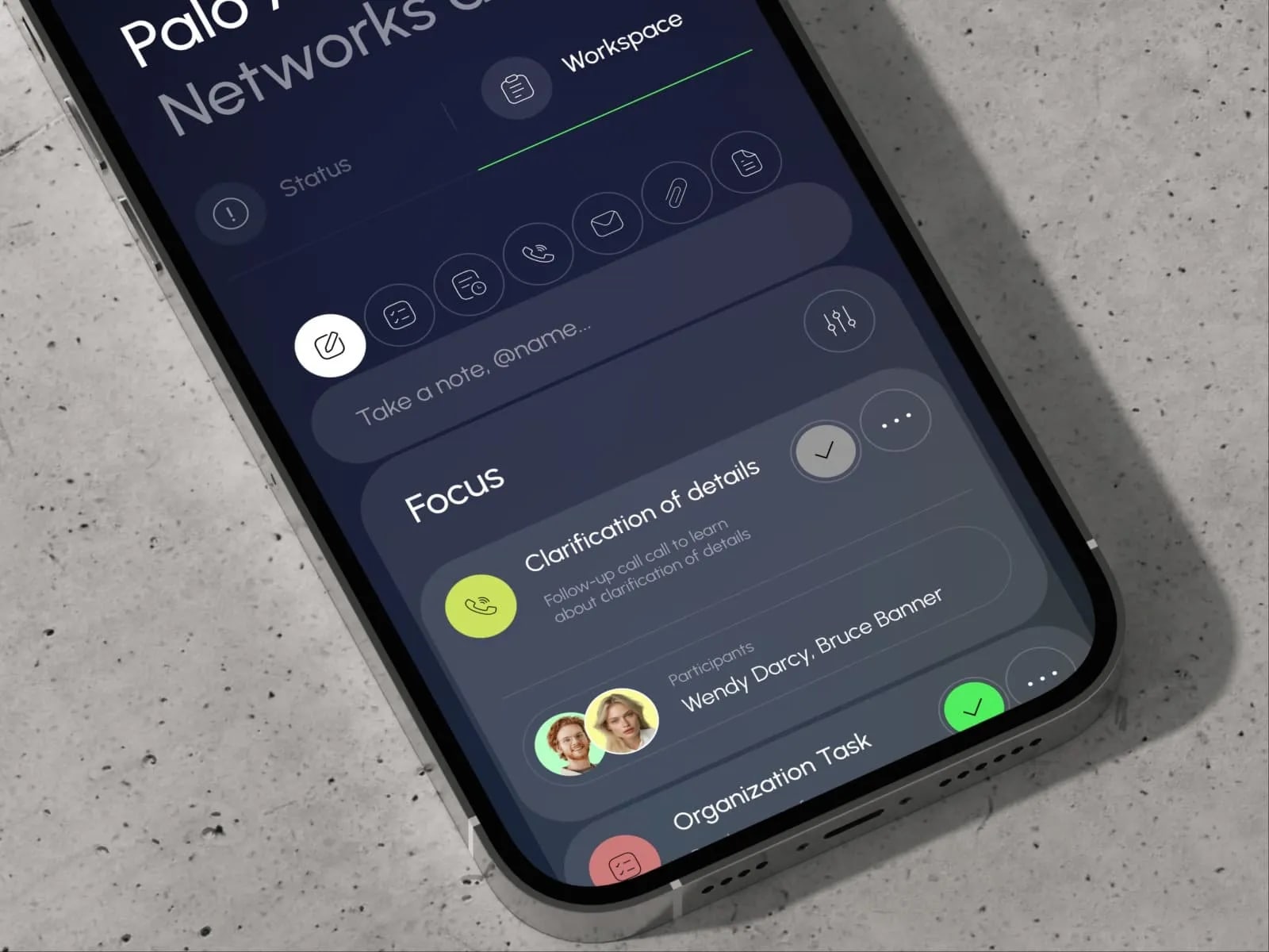 Deal Tracking Interface