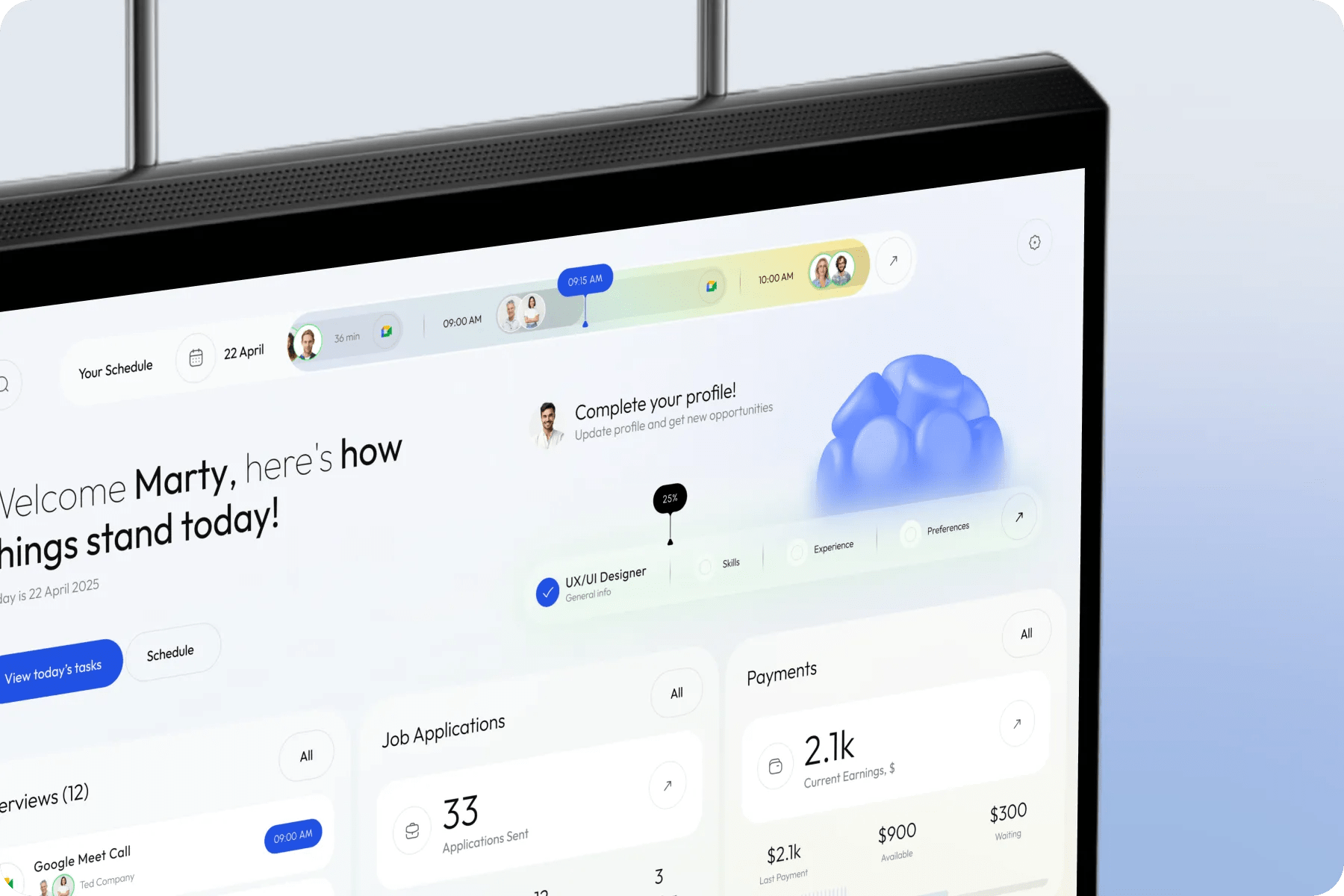 GoodWorks Workspace Management & UX UI Design