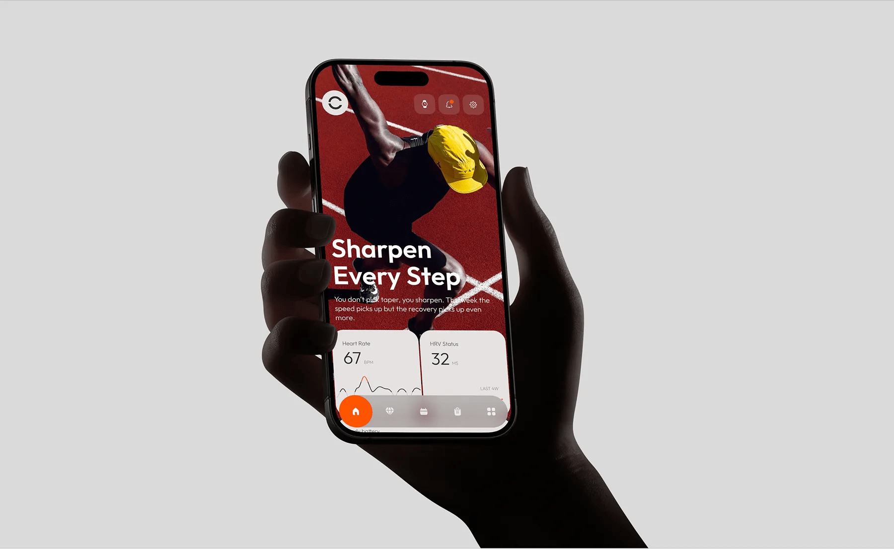 Explore the Cenzo case study. See how we designed a clean, customizable fitness dashboard and brand identity that seamlessly syncs with Garmin.
