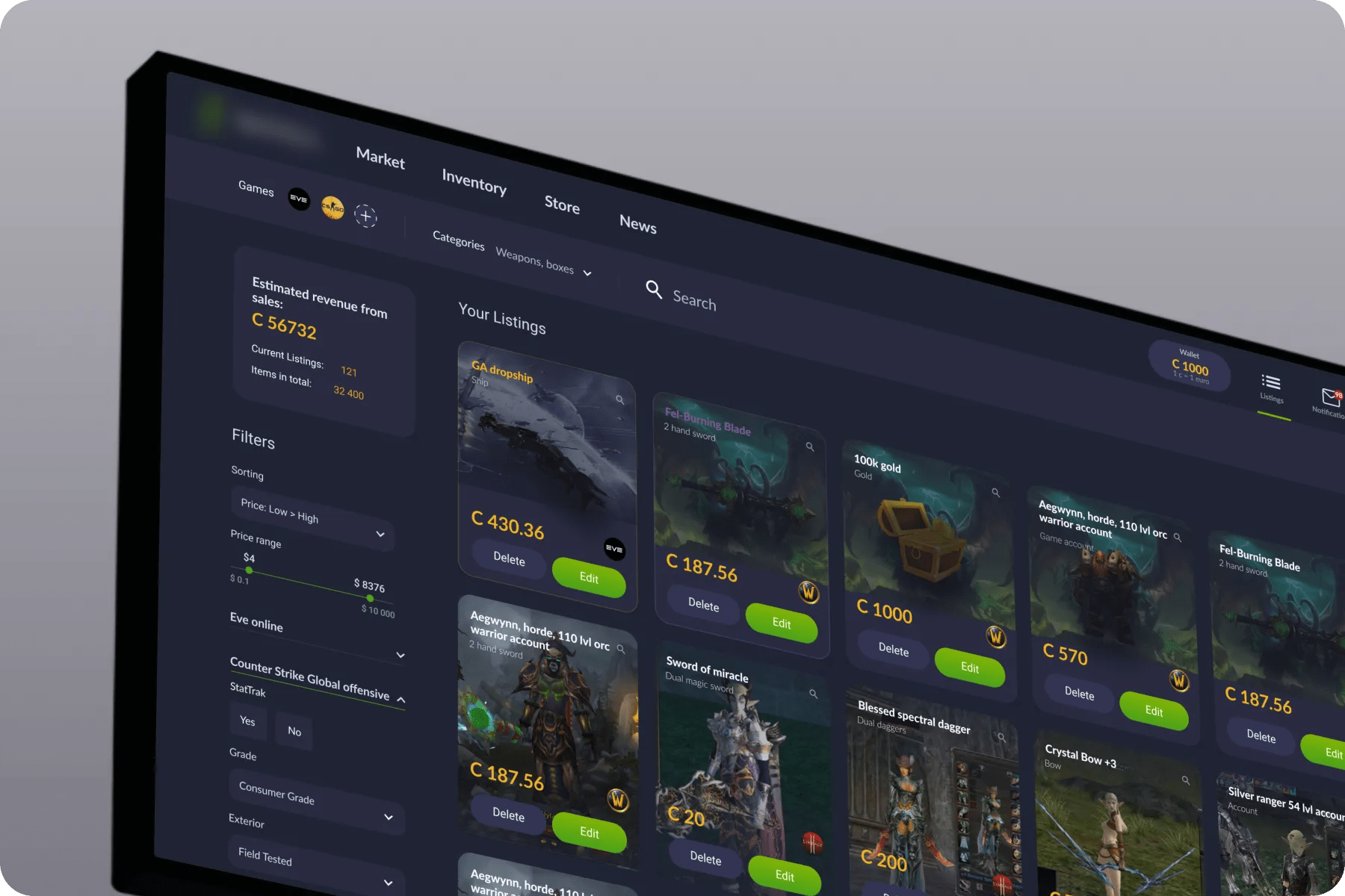 Cycling Route Dashboard Design