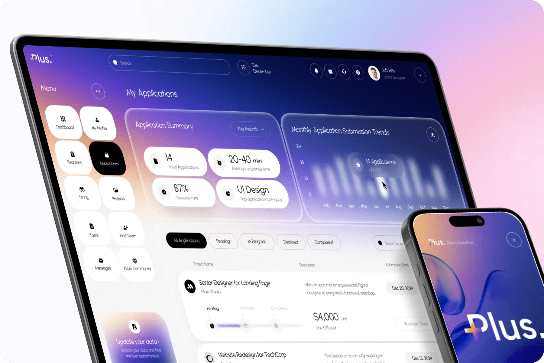 Career Overview Interface