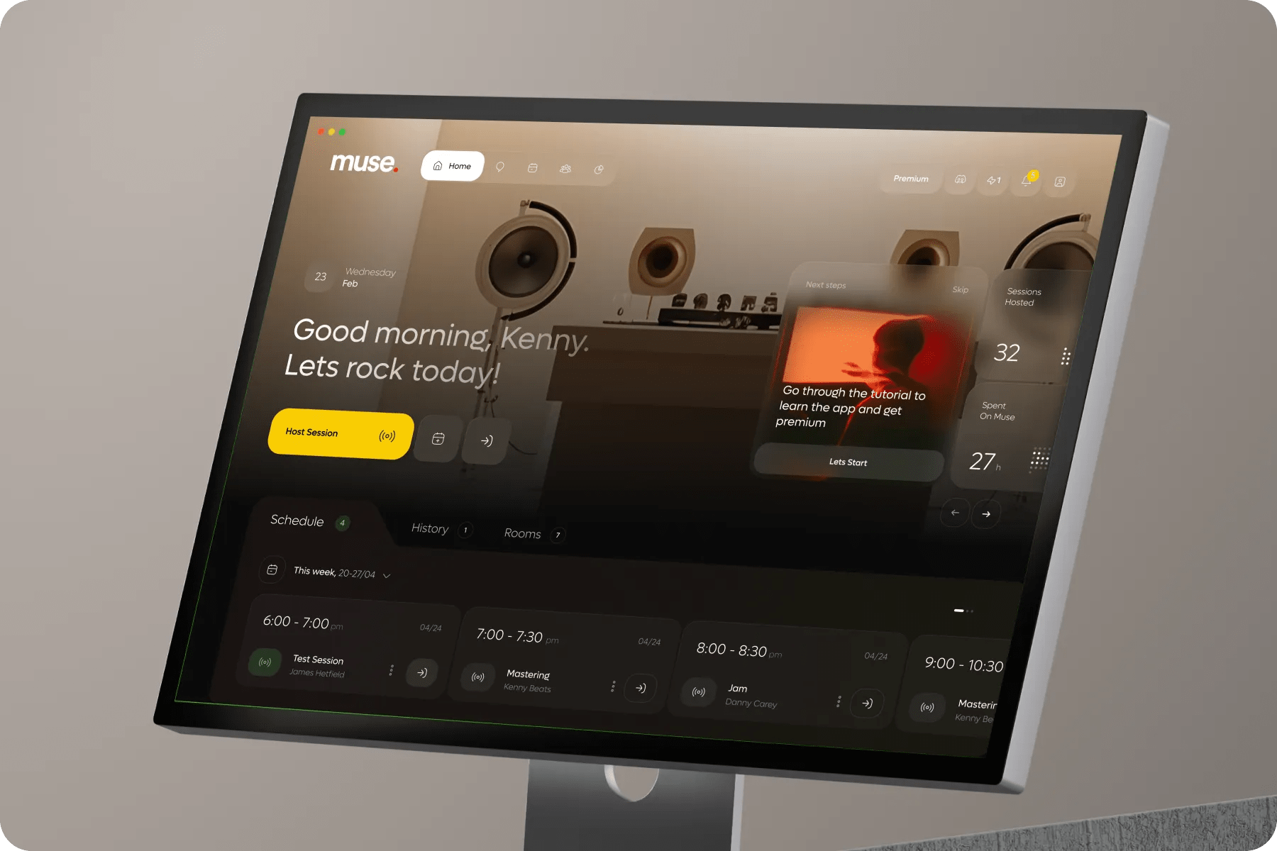 Cycling Route Dashboard Design