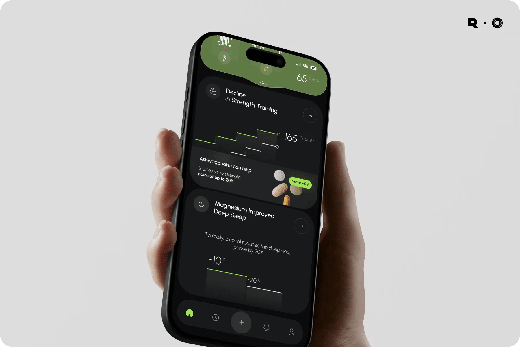 Nutricode bloodwork and scientific approach UI built on structured ux research methods for health data clarity
