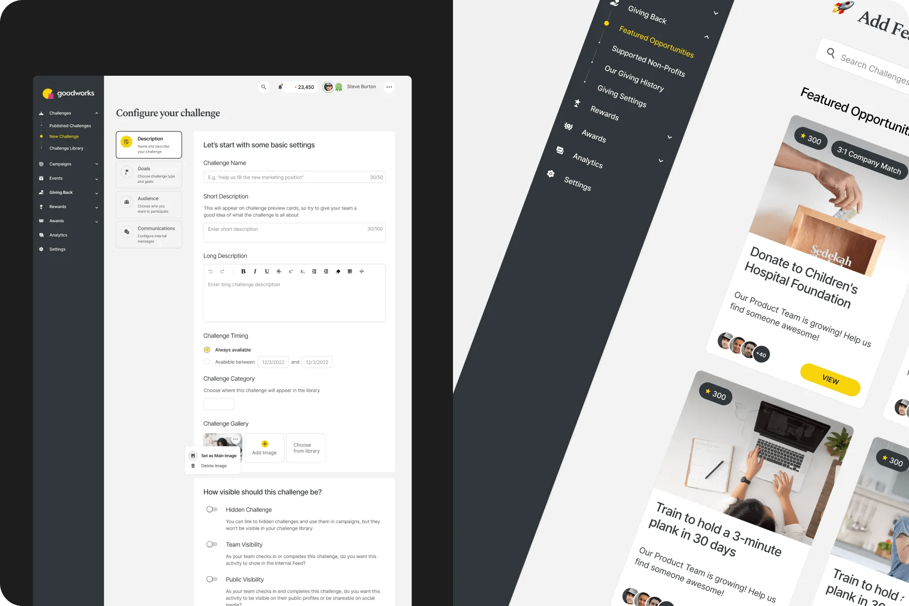Cycling Route Dashboard Design