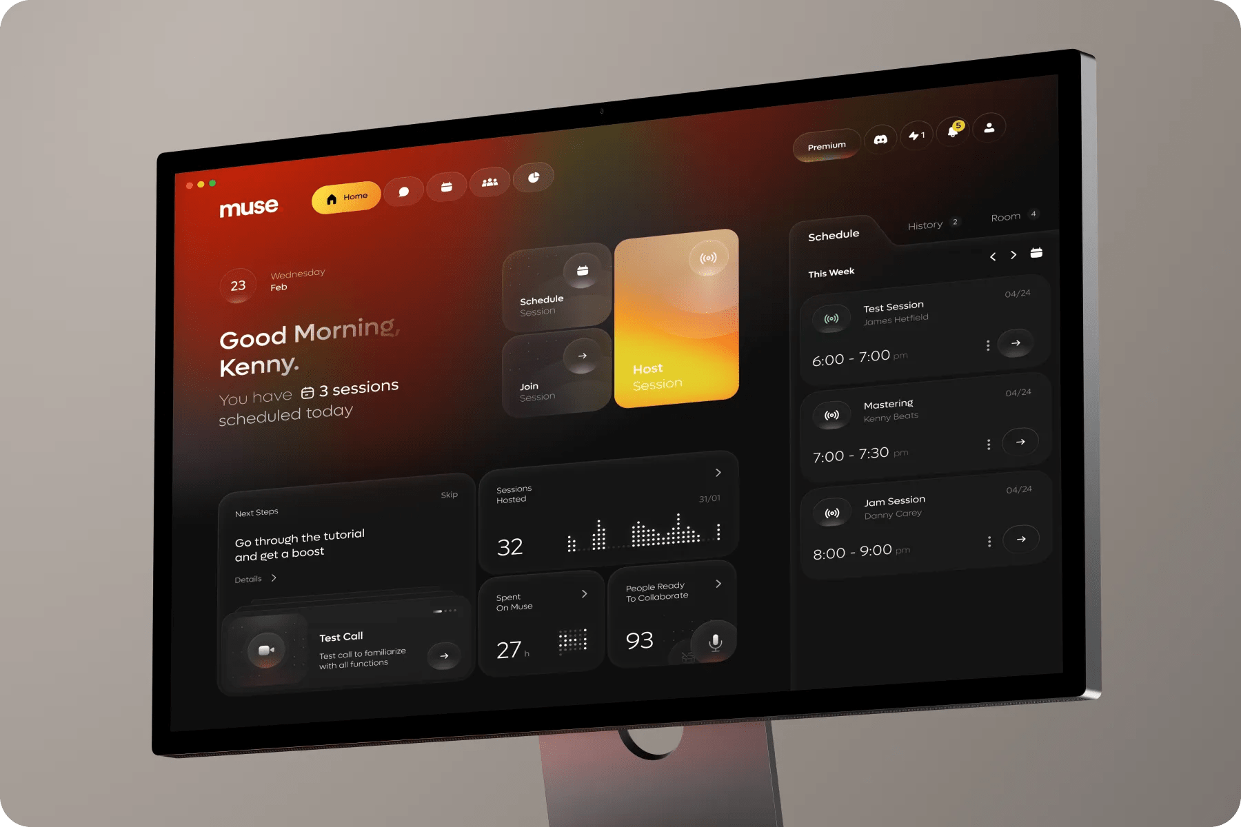 Cycling Route Dashboard Design