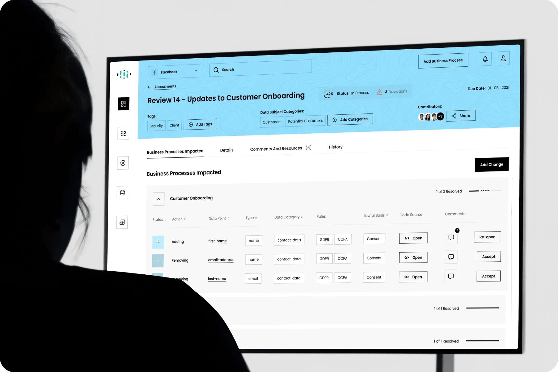 Cycling Route Dashboard Design