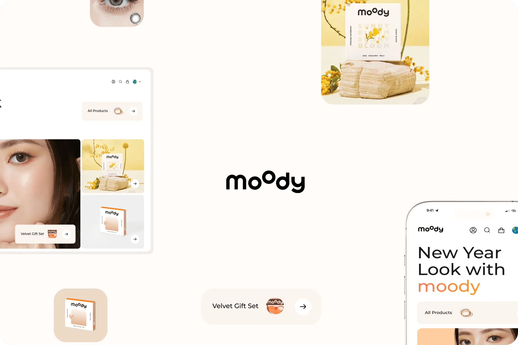 Moody E-commerce Website Design