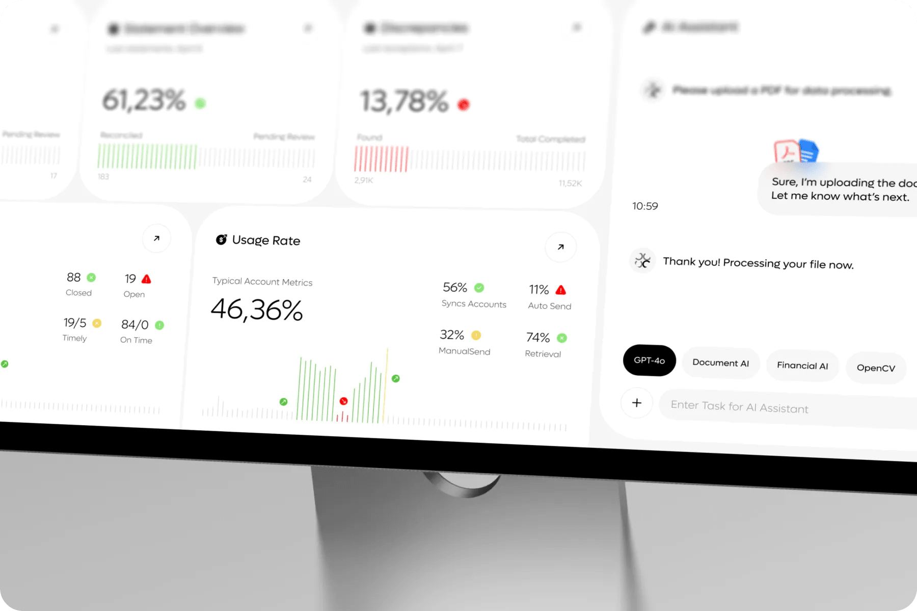 High-fidelity mockup of XSignal B2B customer journey tracking tool