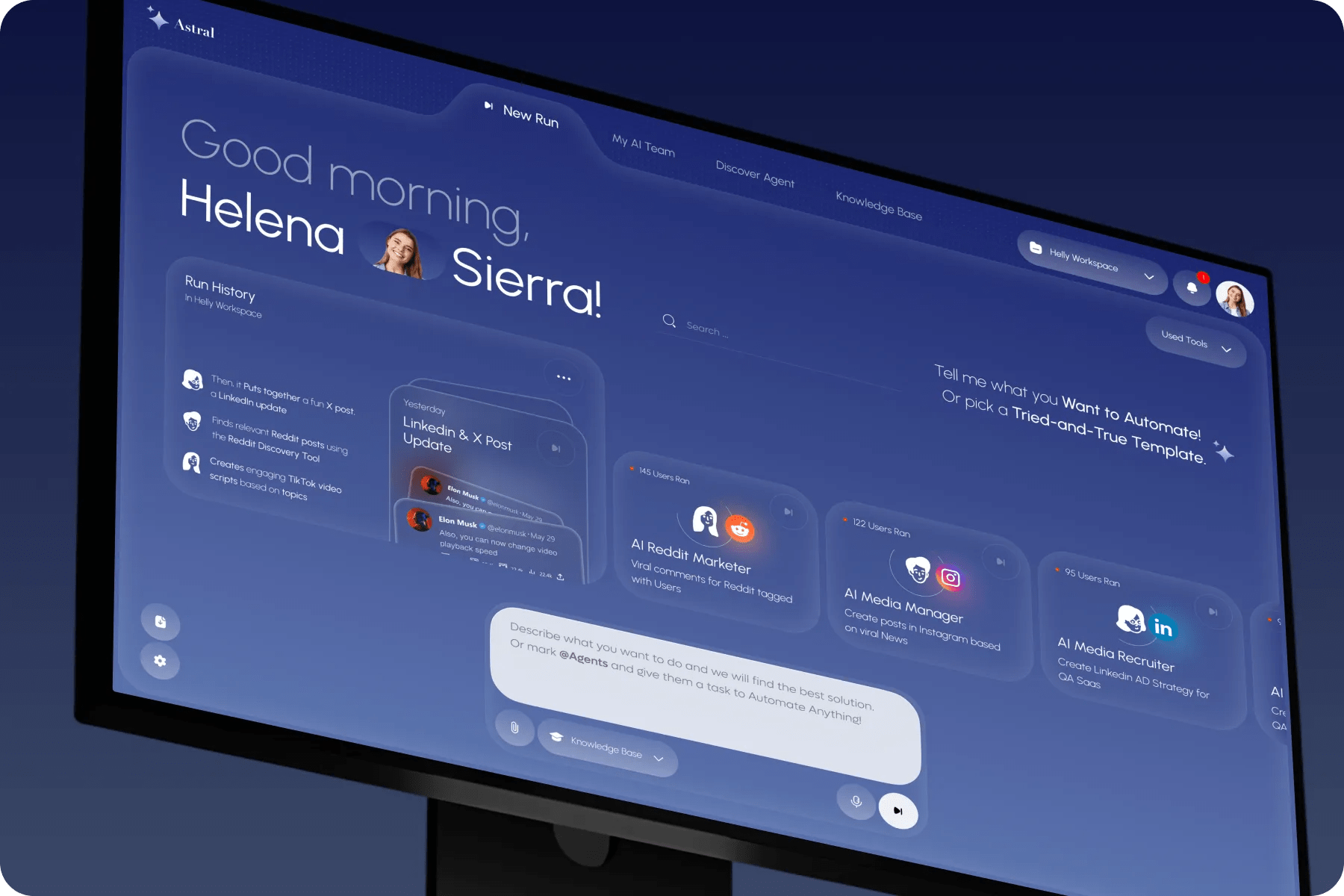 Cycling Route Dashboard Design