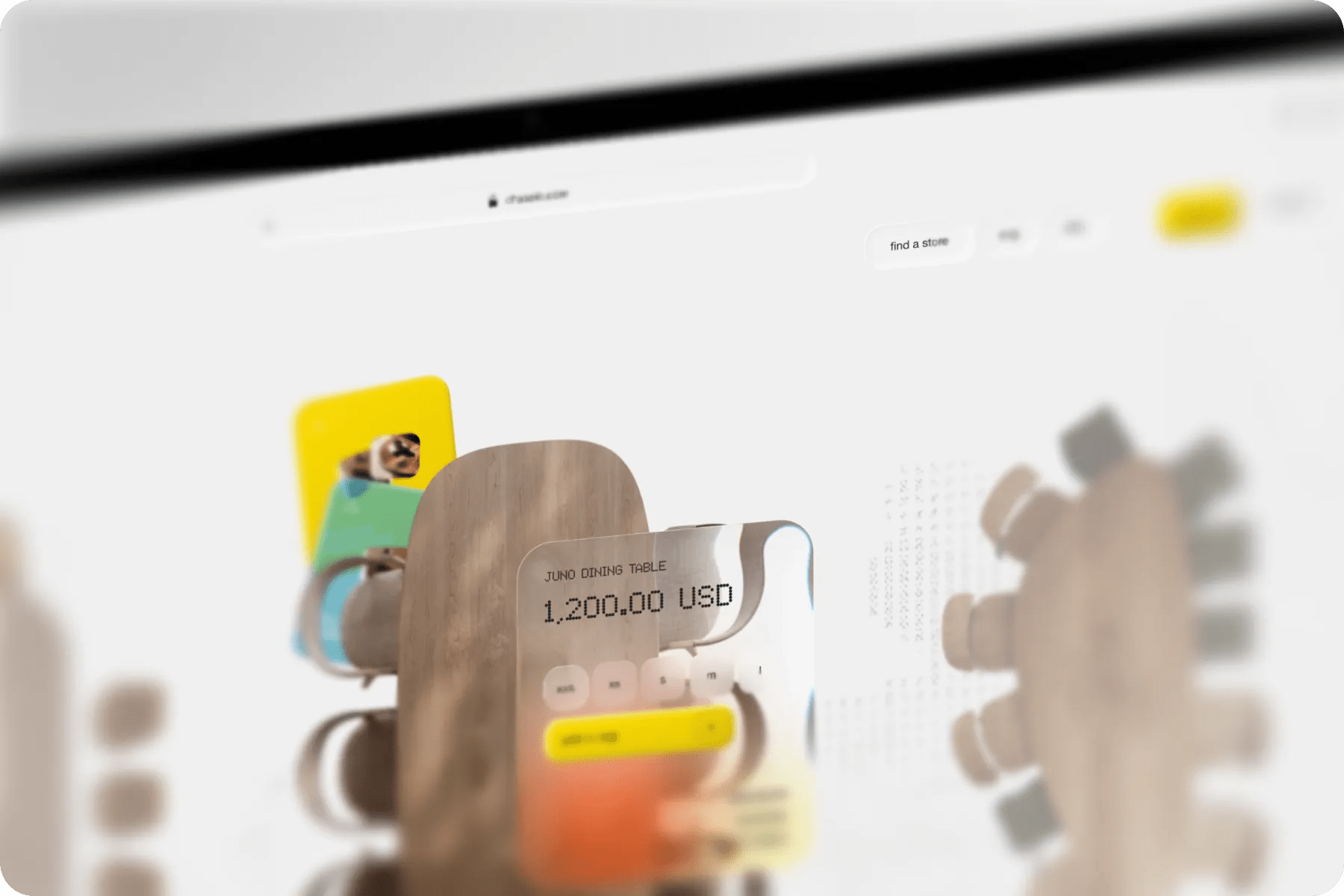 Chassie - Desk Customization Dashboard &UI UX Design