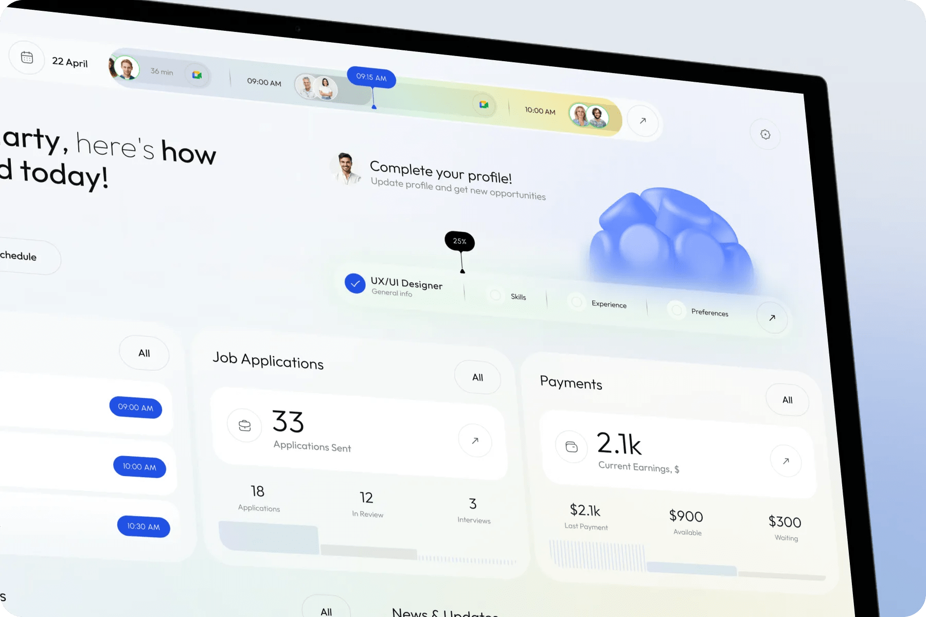 GoodWorks Workspace Management & UX UI Design