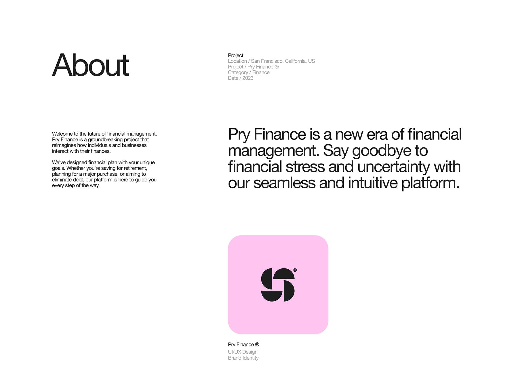 Personal Finance AI | UX & UI Design