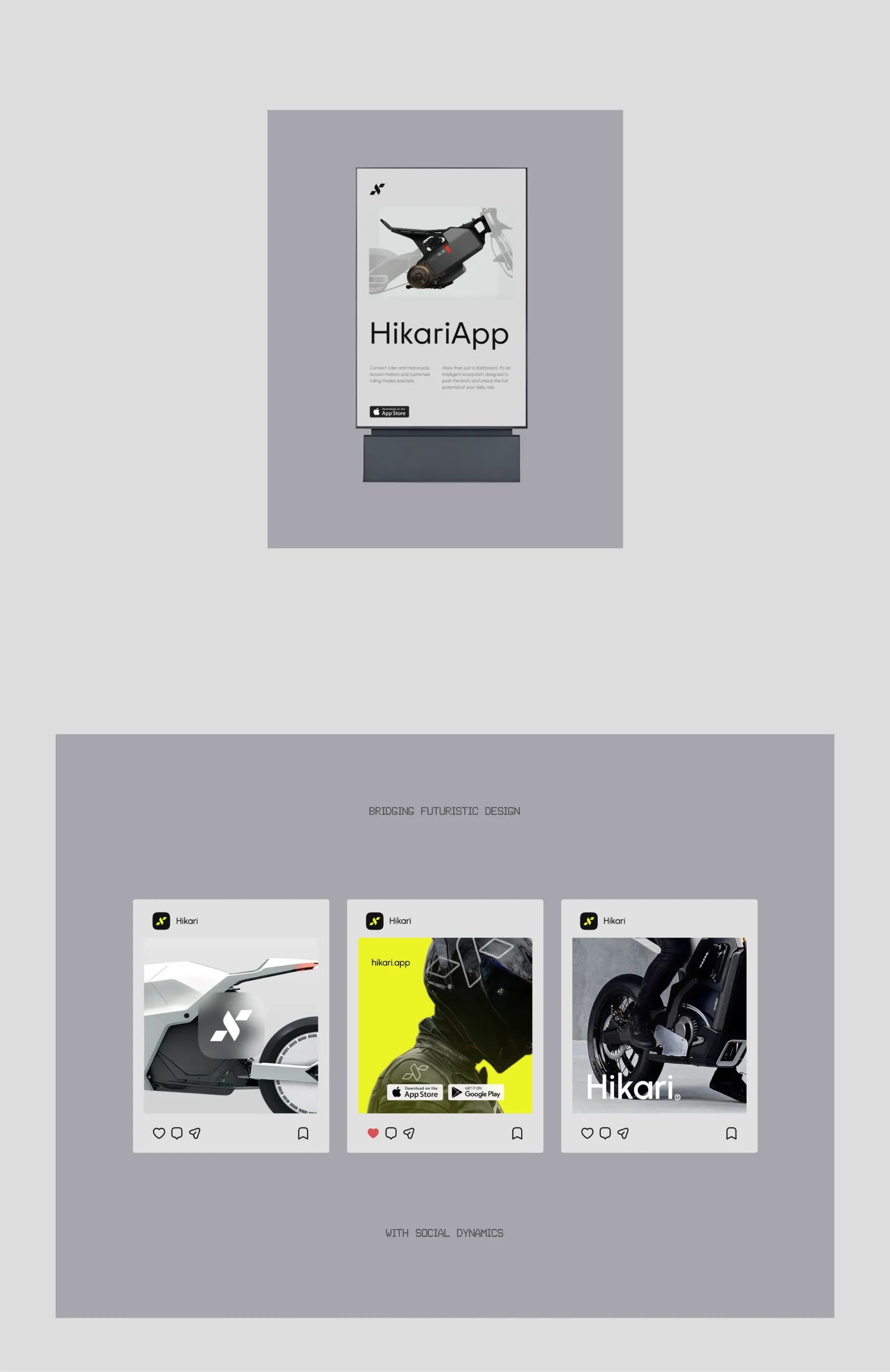 Hikari app UI screen