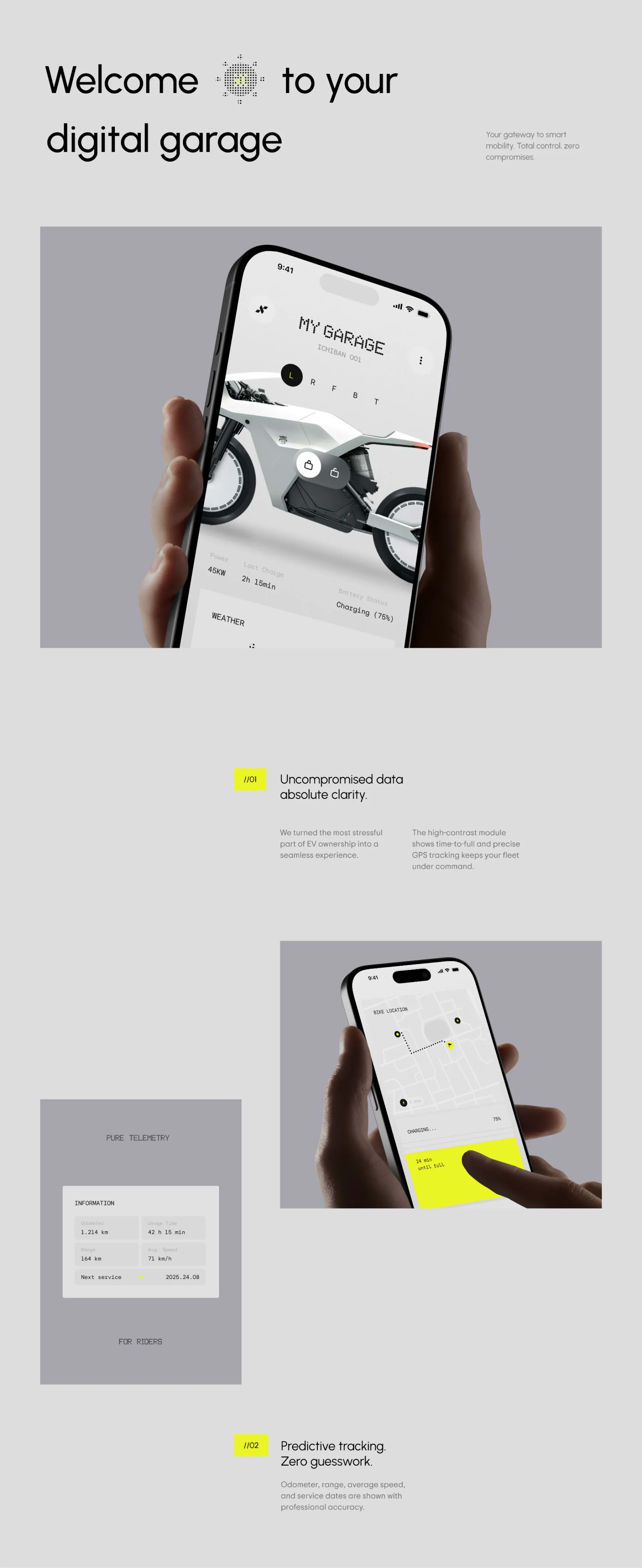 Hikari landing page