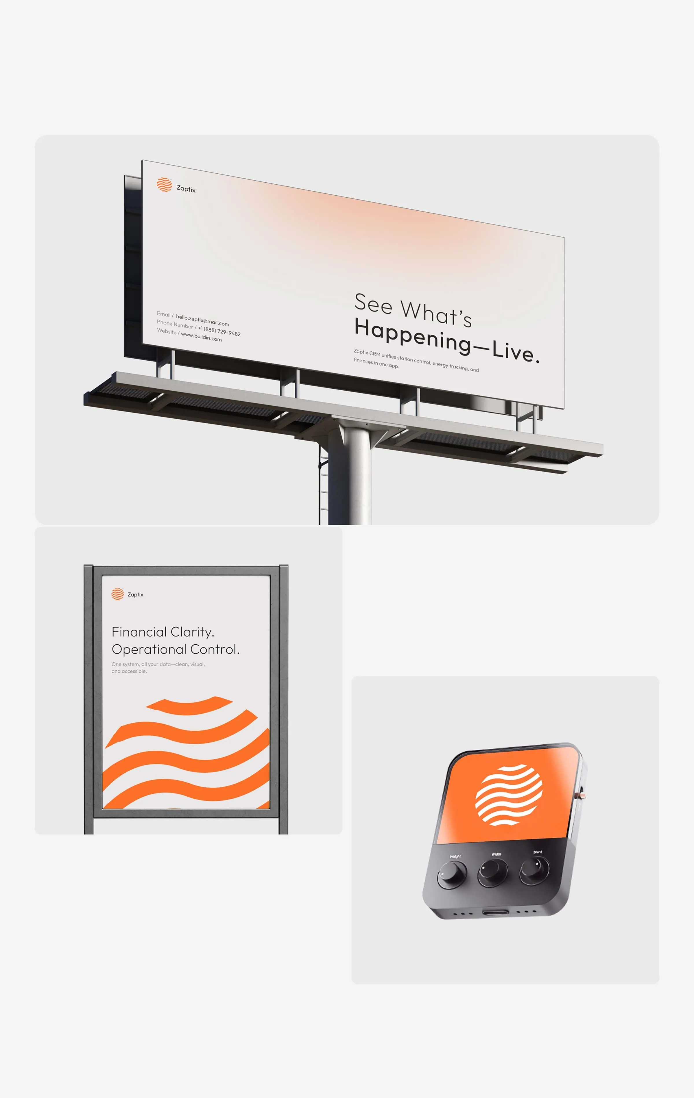 Zaptix - EV Charging CRM & UX UI Design