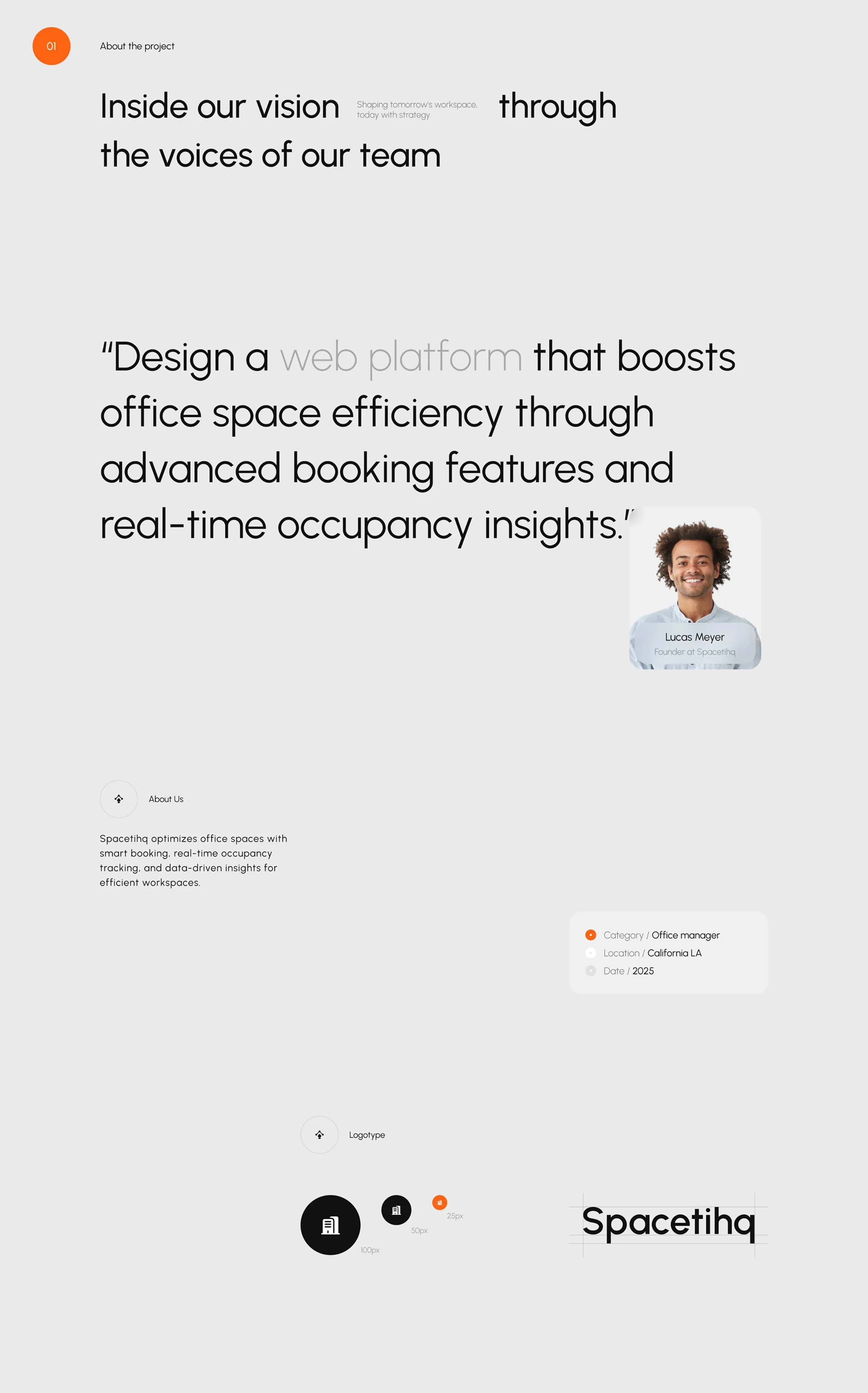 Spacetihq - Workplace Optimization SaaS & UX UI Design