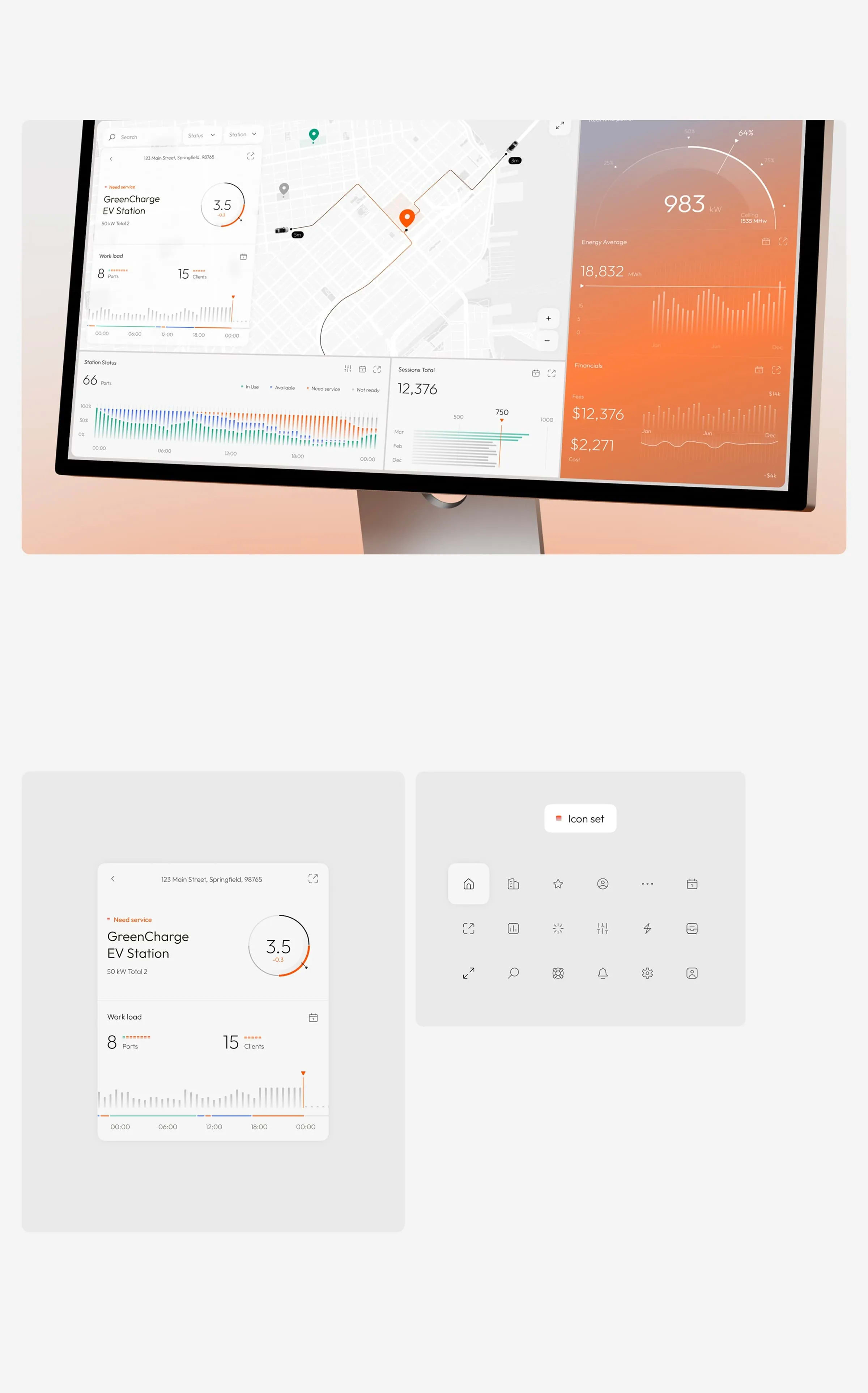 Zaptix - EV Charging CRM & UX UI Design