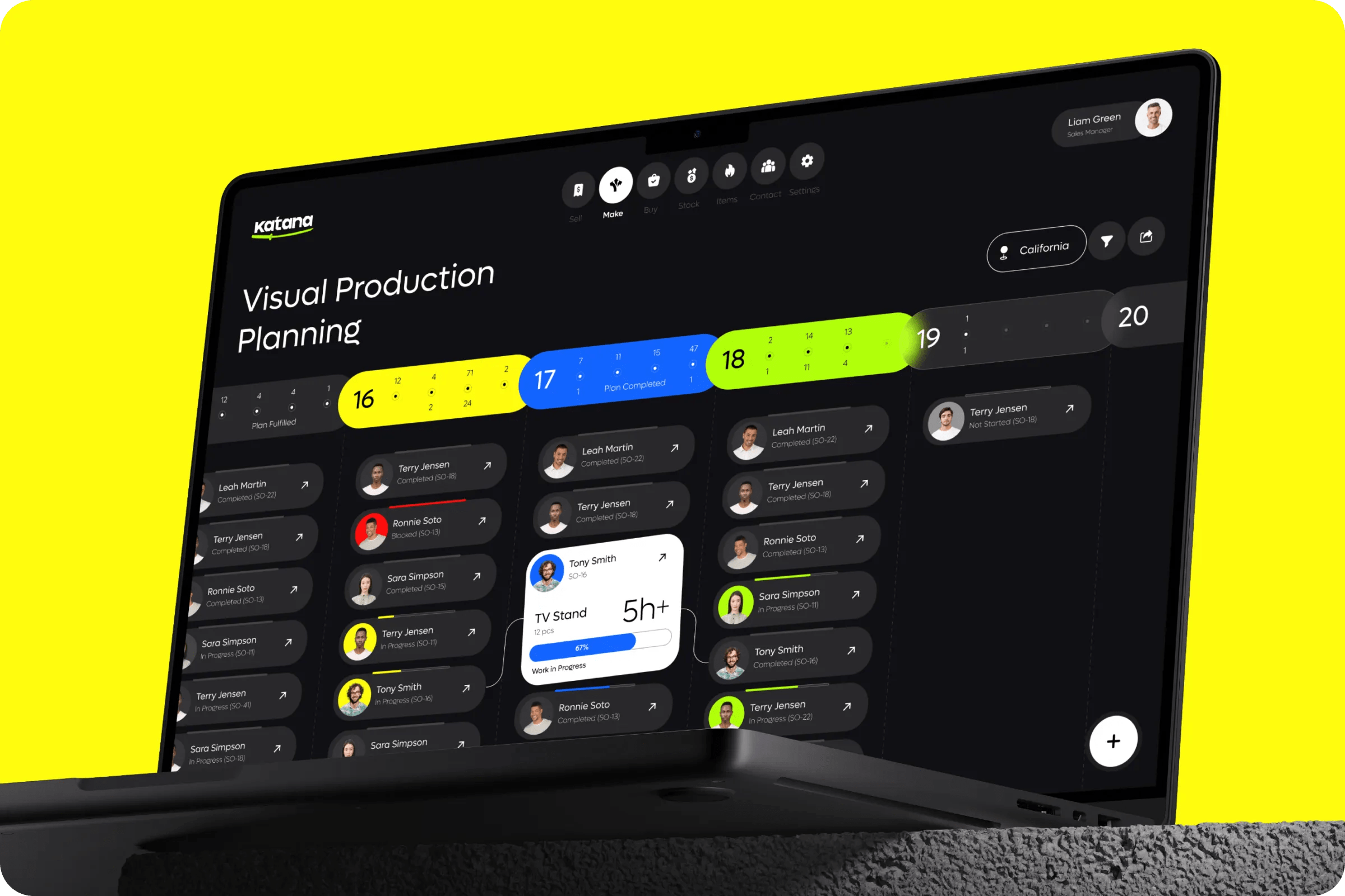 Supply Chain Planning UI