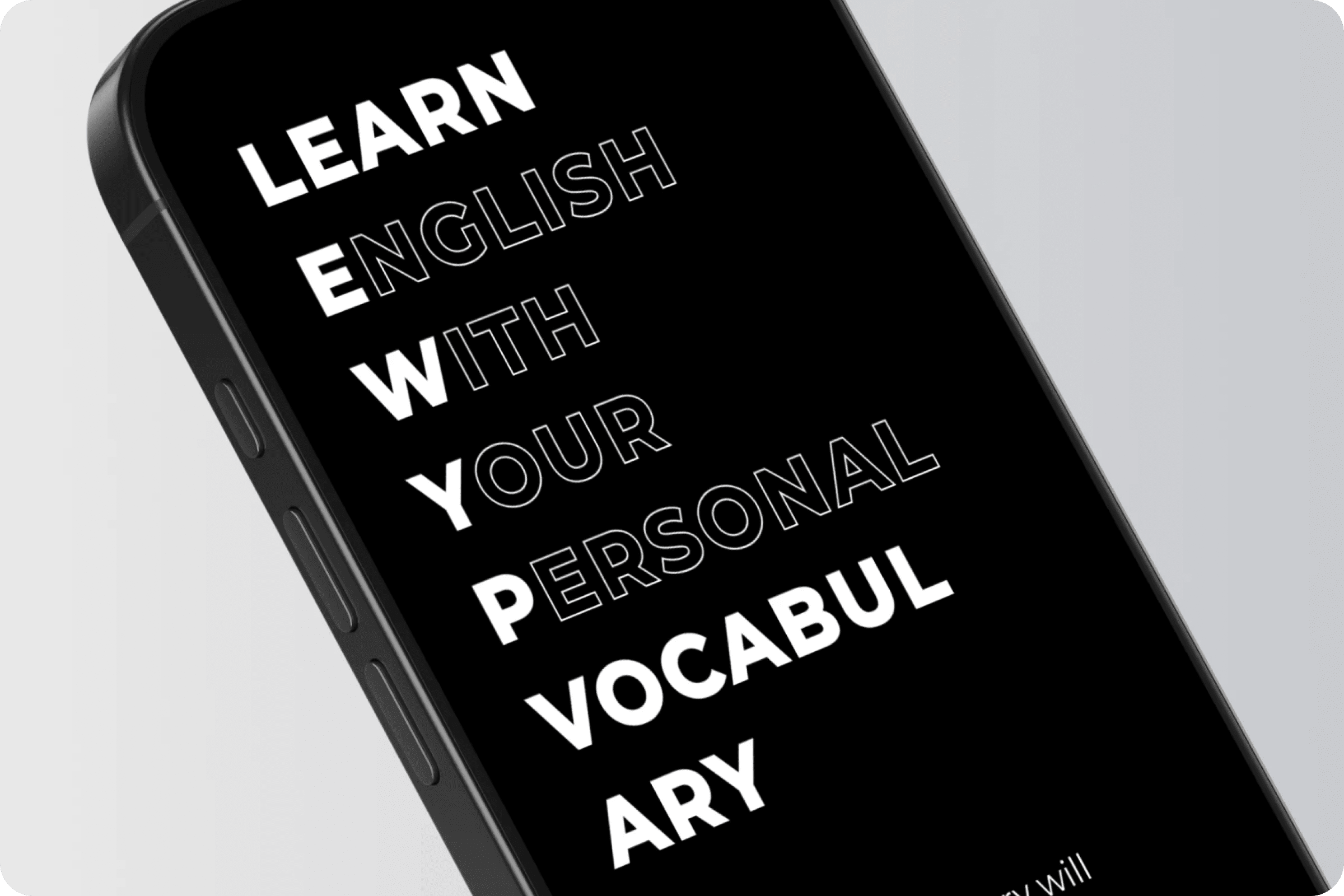 Vocabulary Builder Mobile App Design