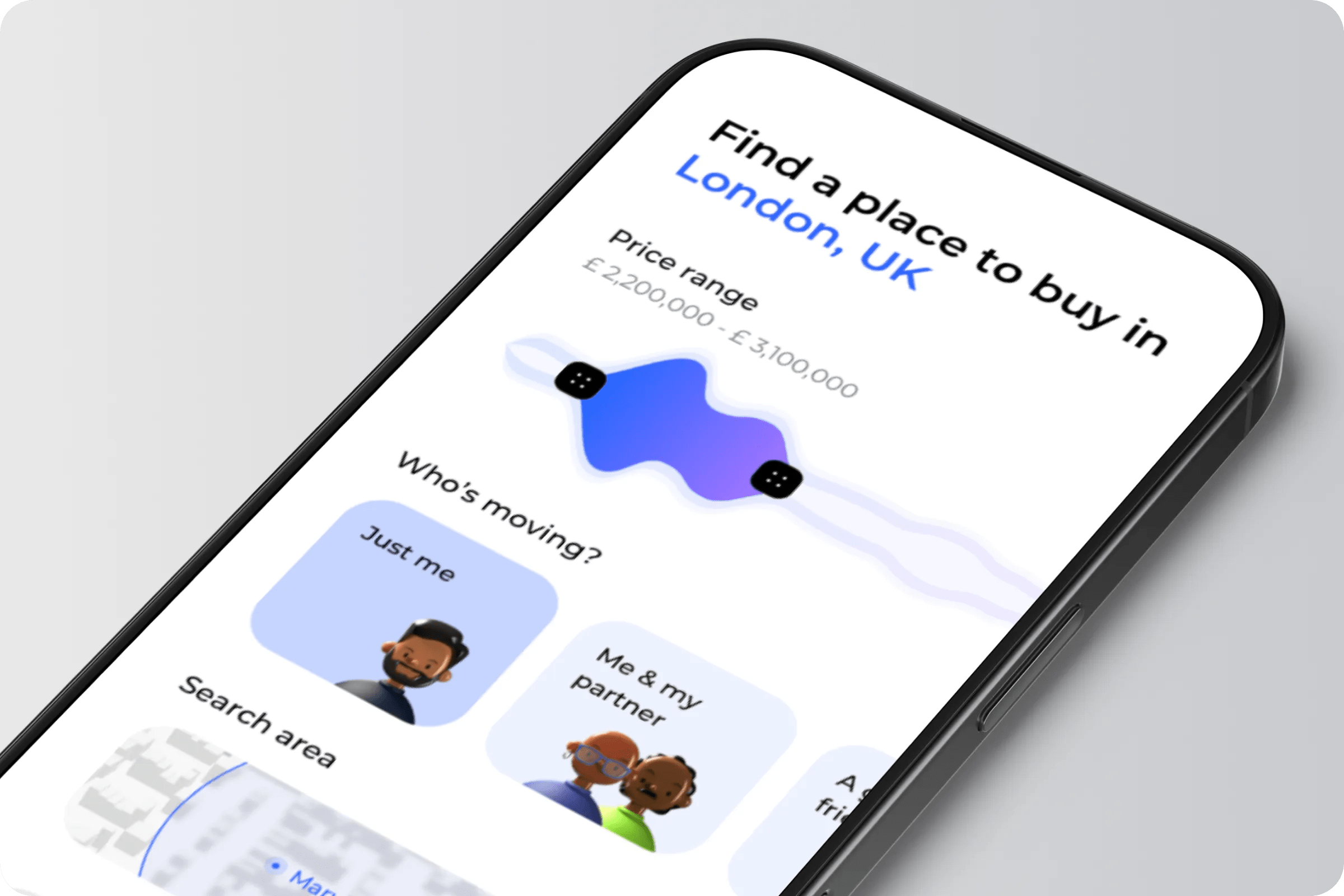 Real Estate Property Finder UI
