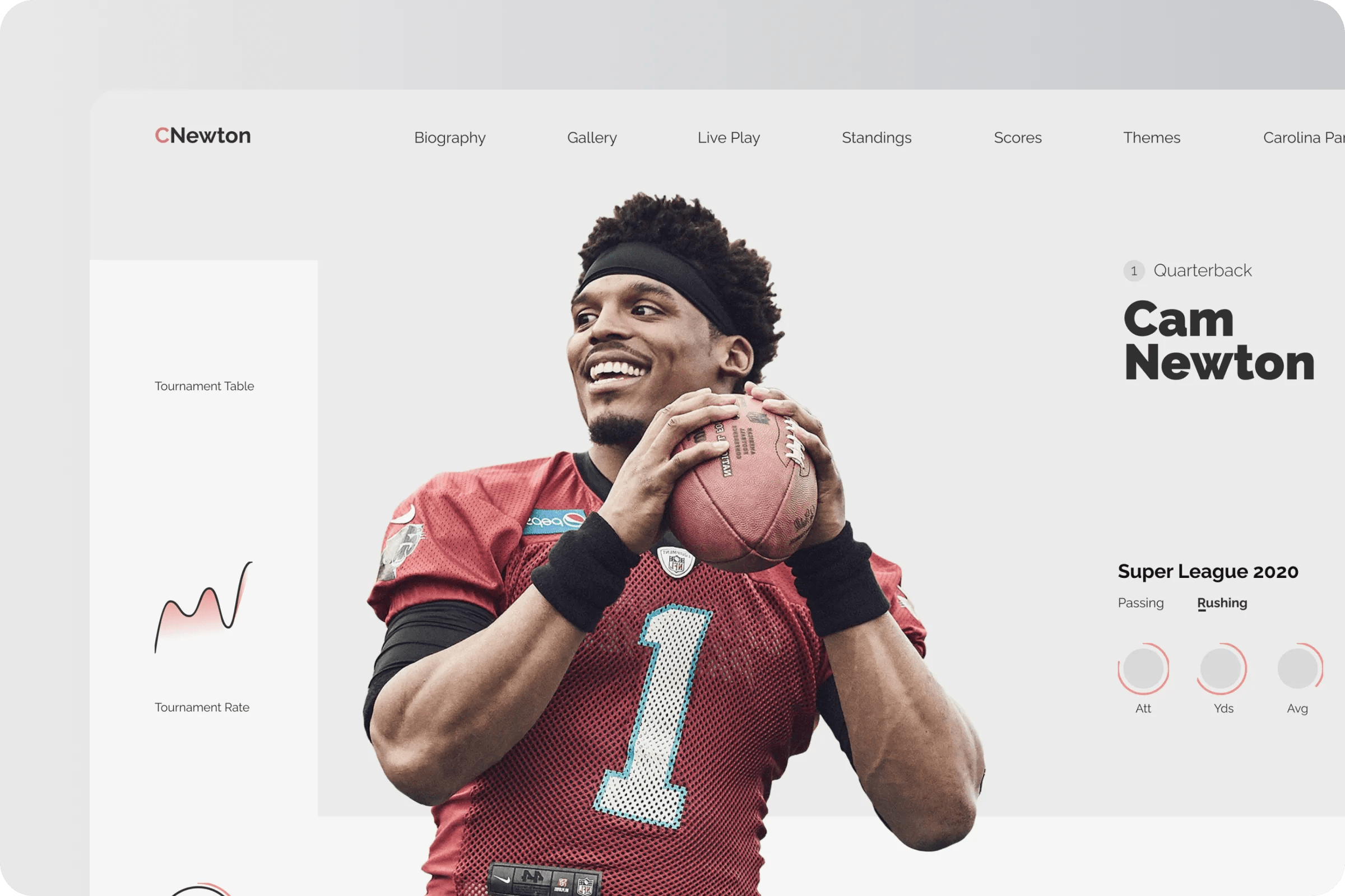 Live Match Tracking UI Design