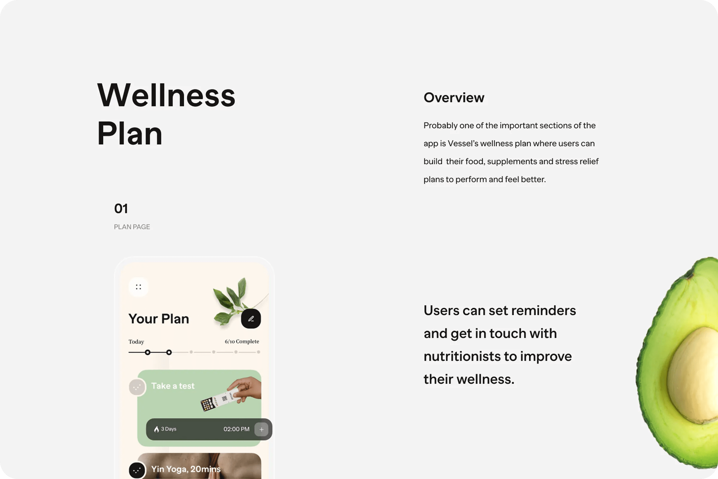 Wellness Plan Platform UI