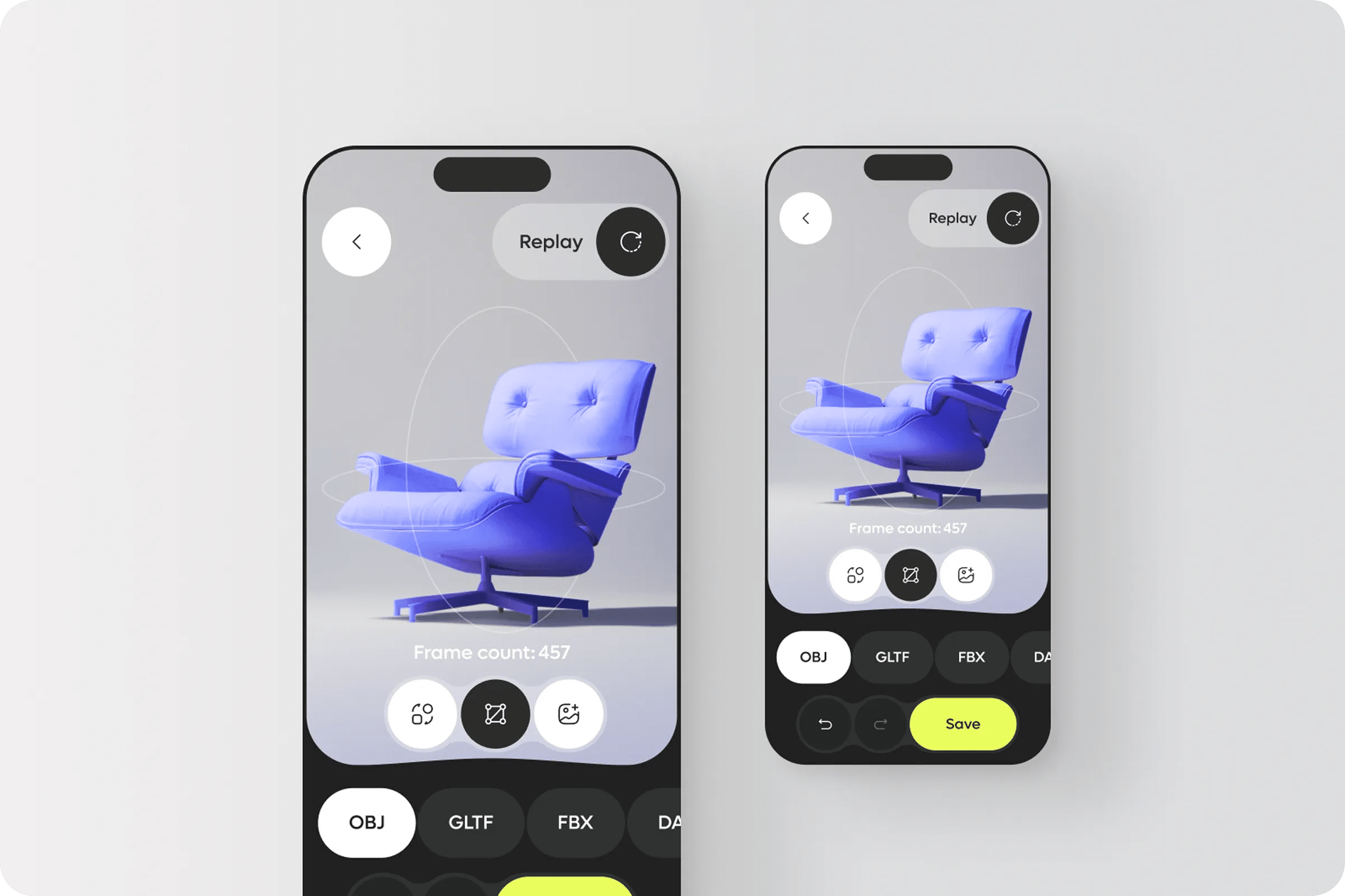 VR Object Scanning Mobile App