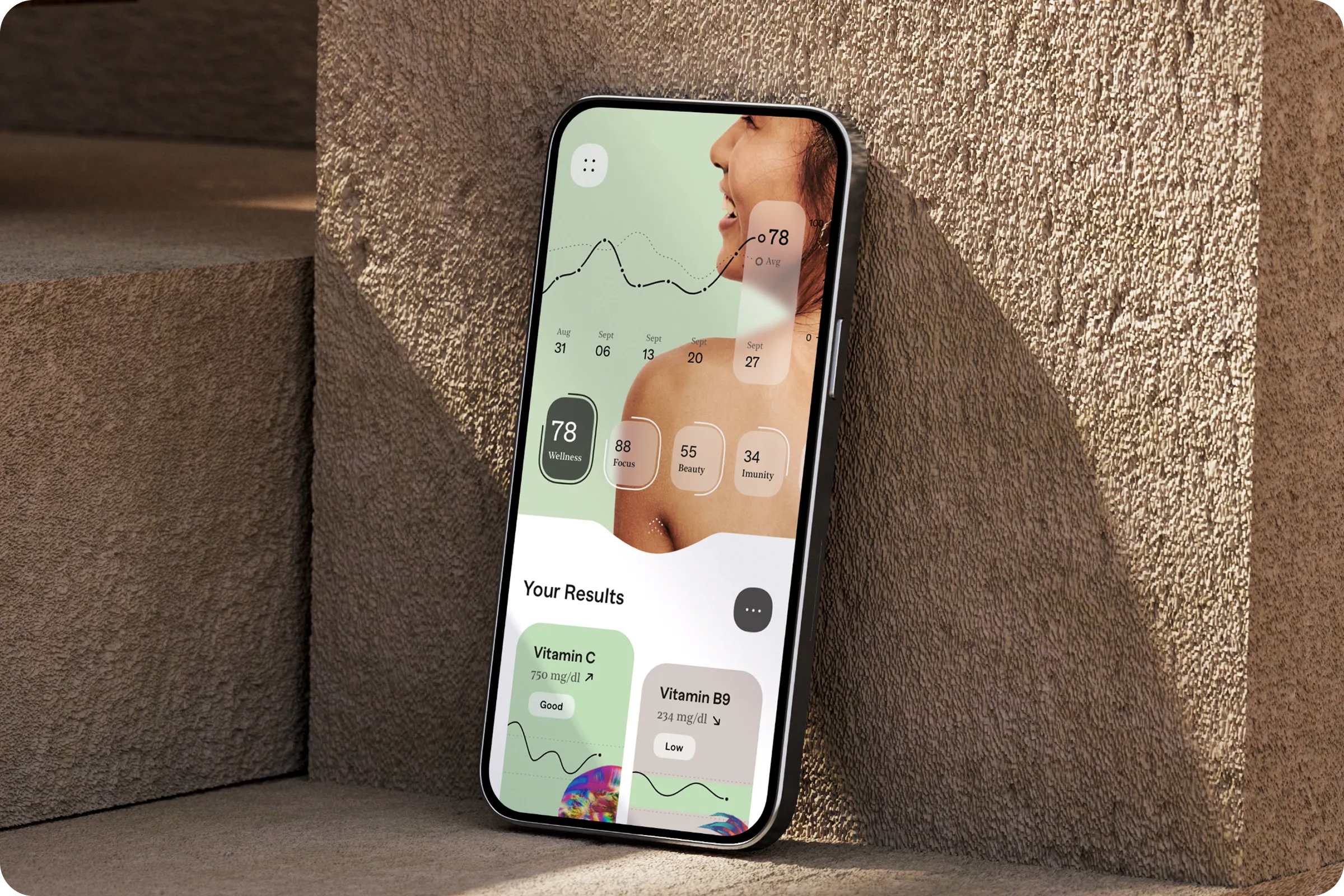 Personalized Wellness Mobile App UX