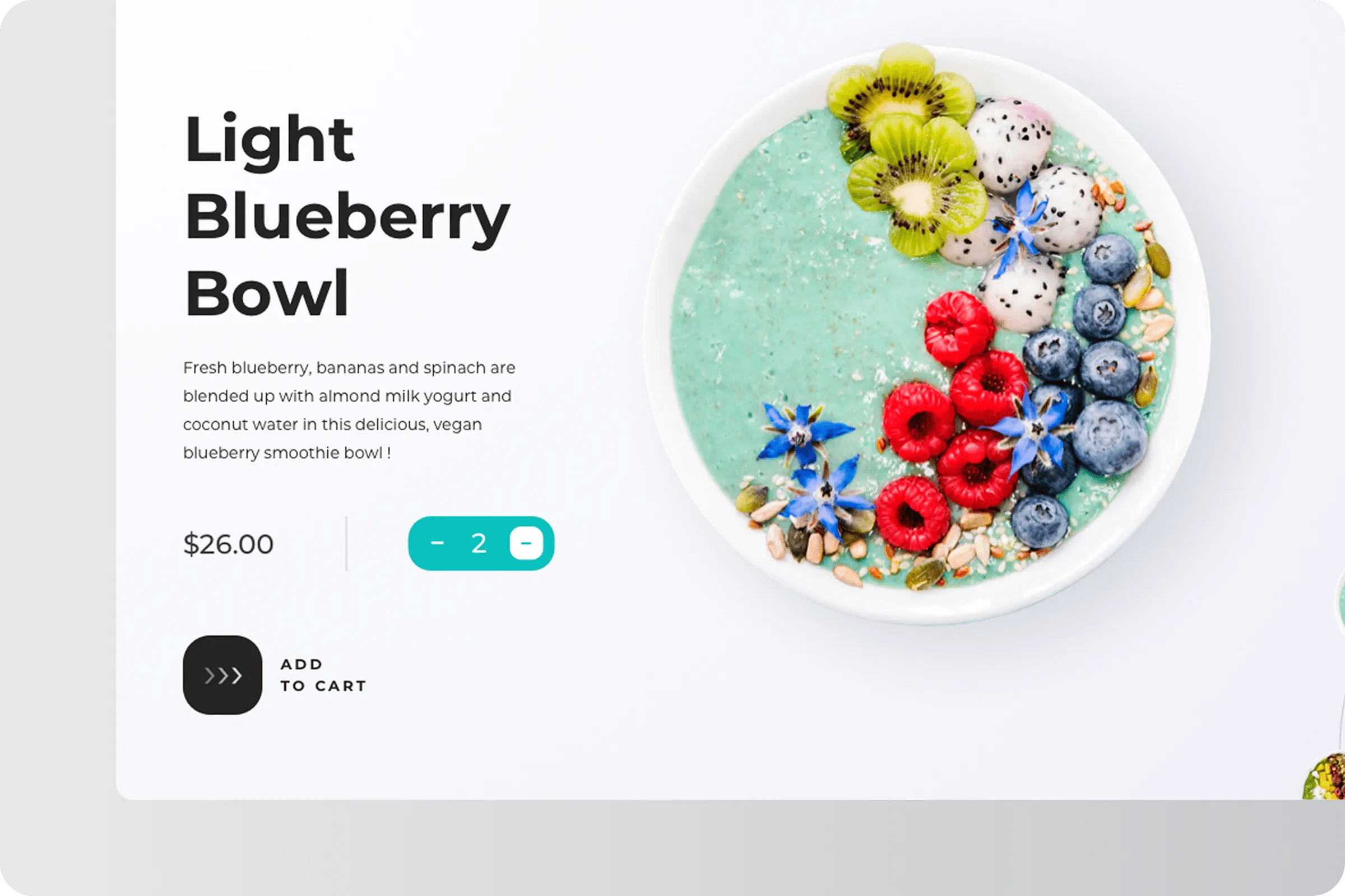 Nutrition Focused E-commerce Web Design Solution