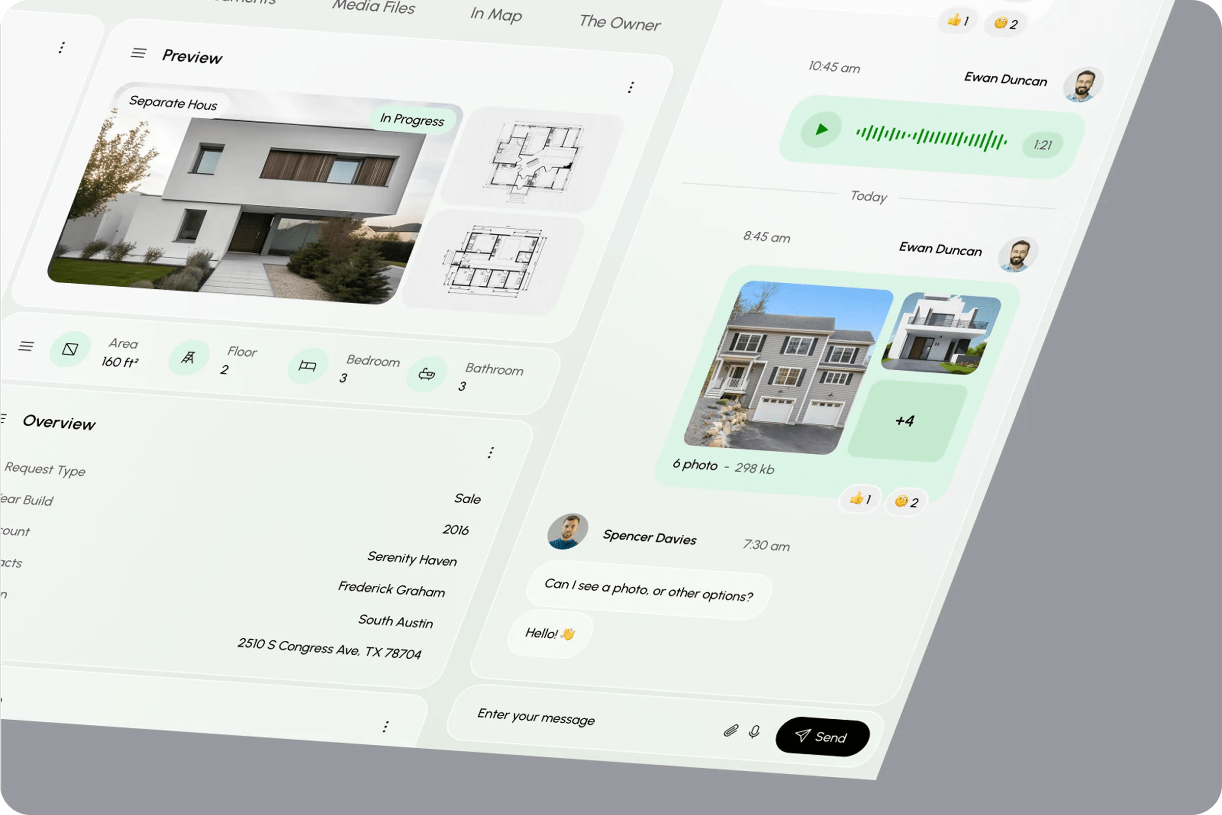 CRM Analytics for Agents UI Design