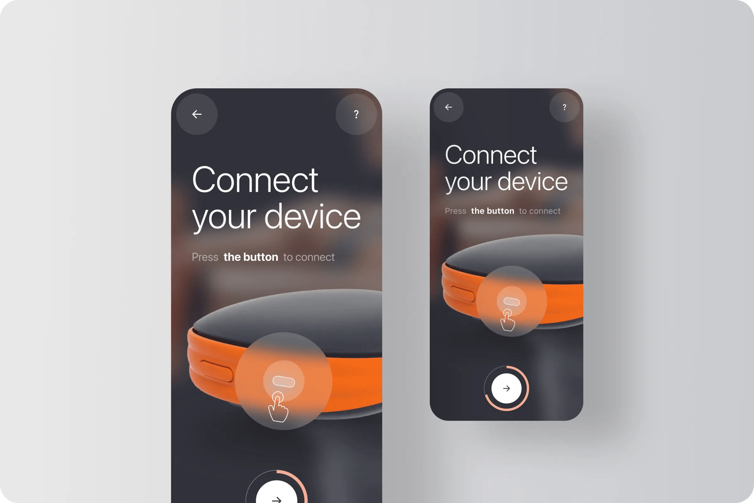 Fitness expander device app interface