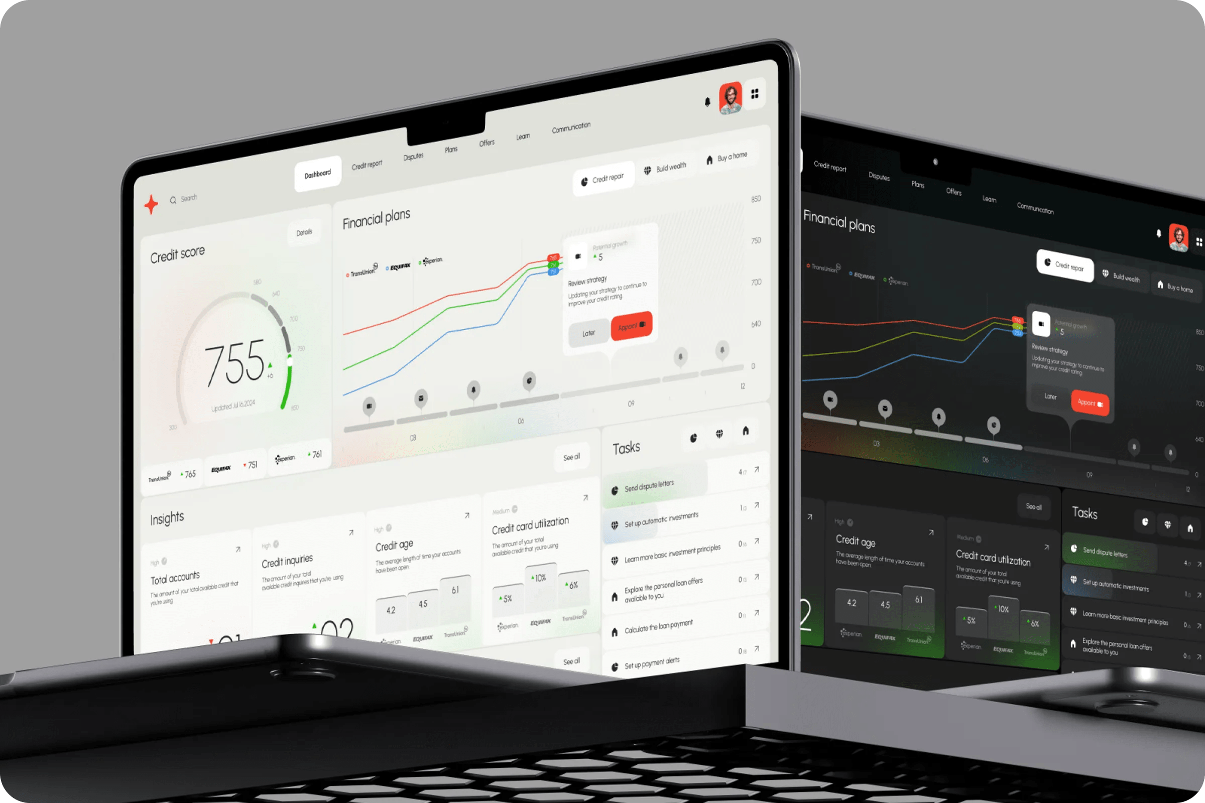 Multi-source Credit Score Display
