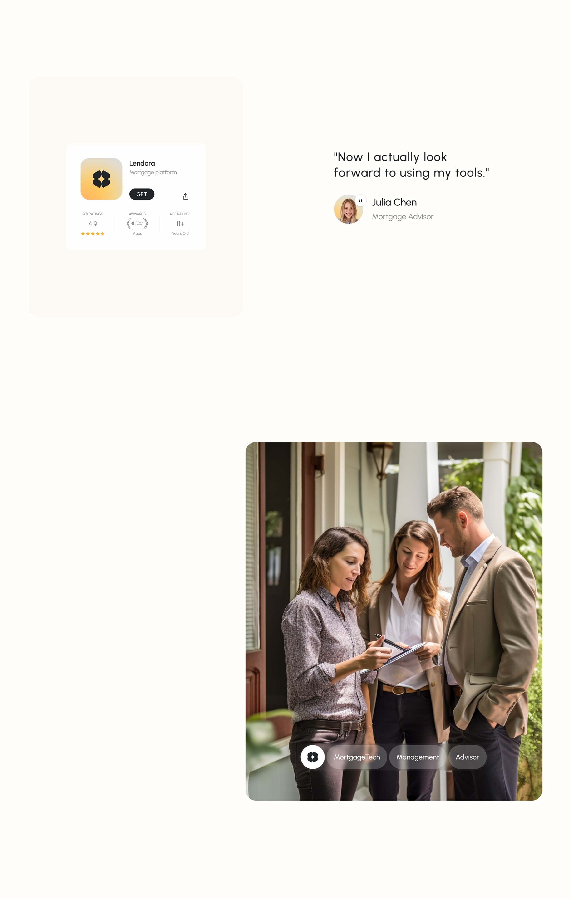 AI Real Estate Solutions | UX & UI Design - Lendora CRM - SaaS & UX UI Design
