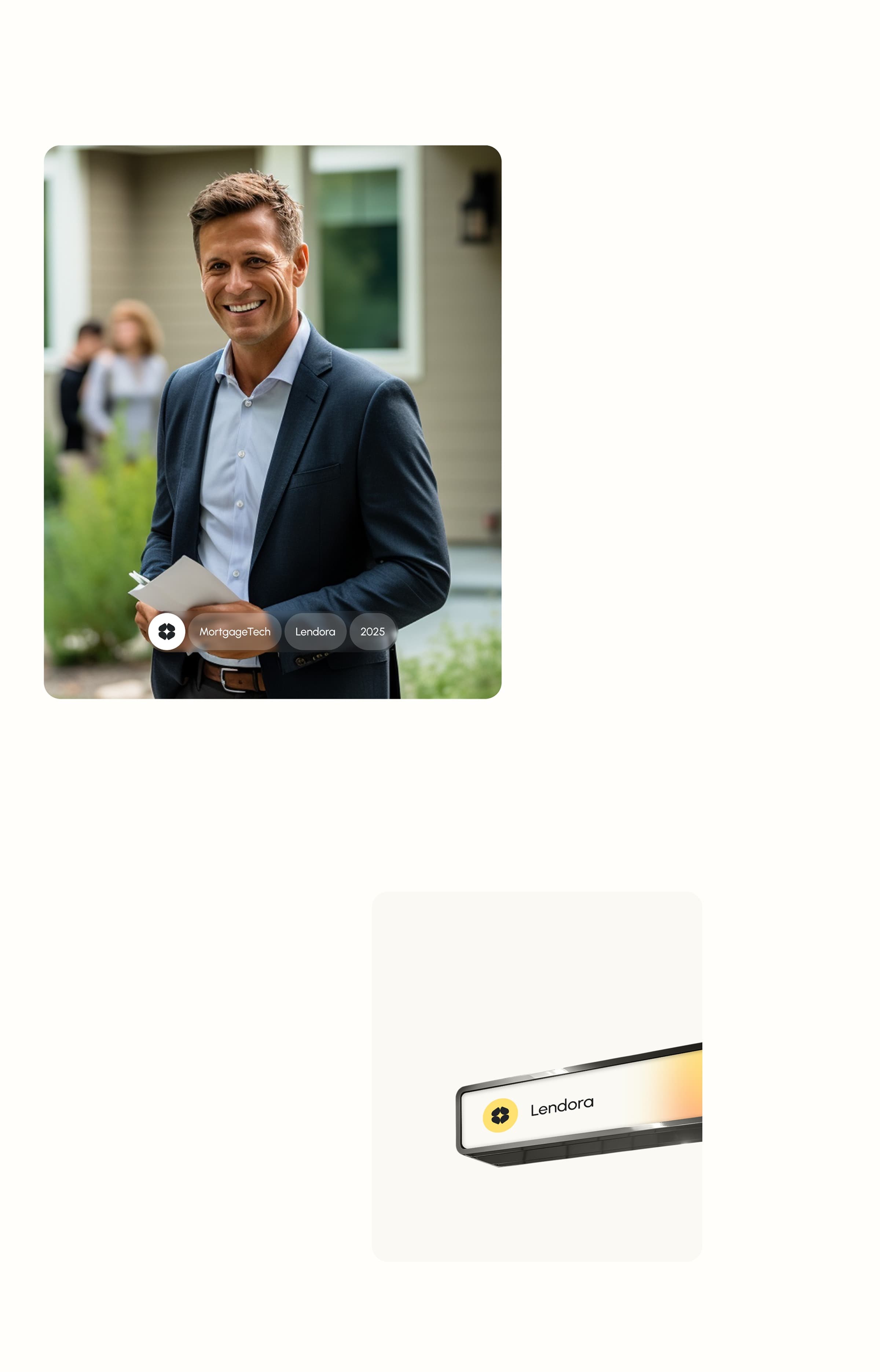 Real Estate App Development Company | UX & UI Design - Lendora CRM - SaaS & UX UI Design
