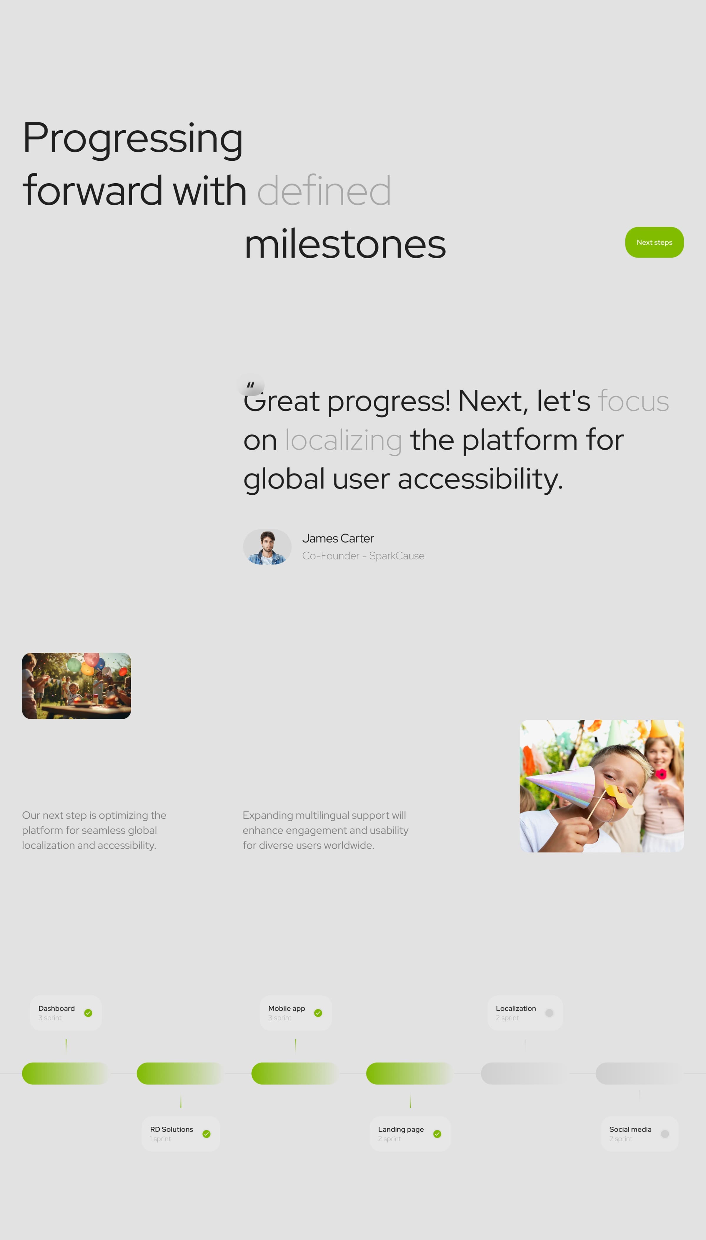 Product Design | UX & UI Design - SparkCause - Fundraising SaaS & UX UI Design