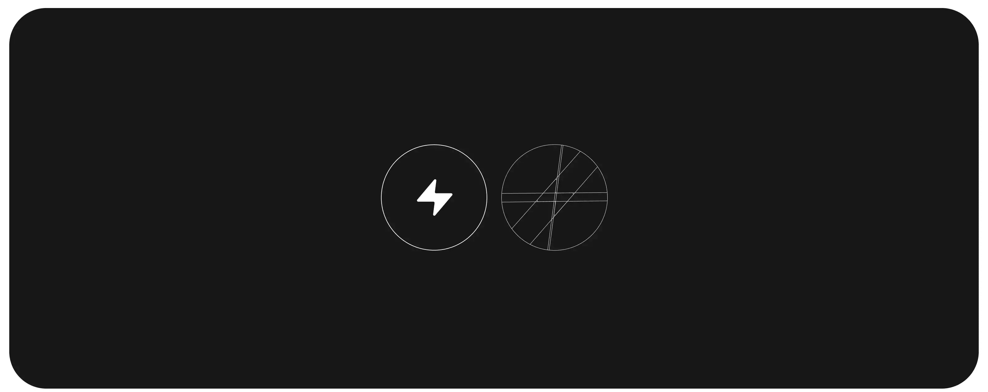 Abstract concept design symbol for Usechannel AI chatbot.