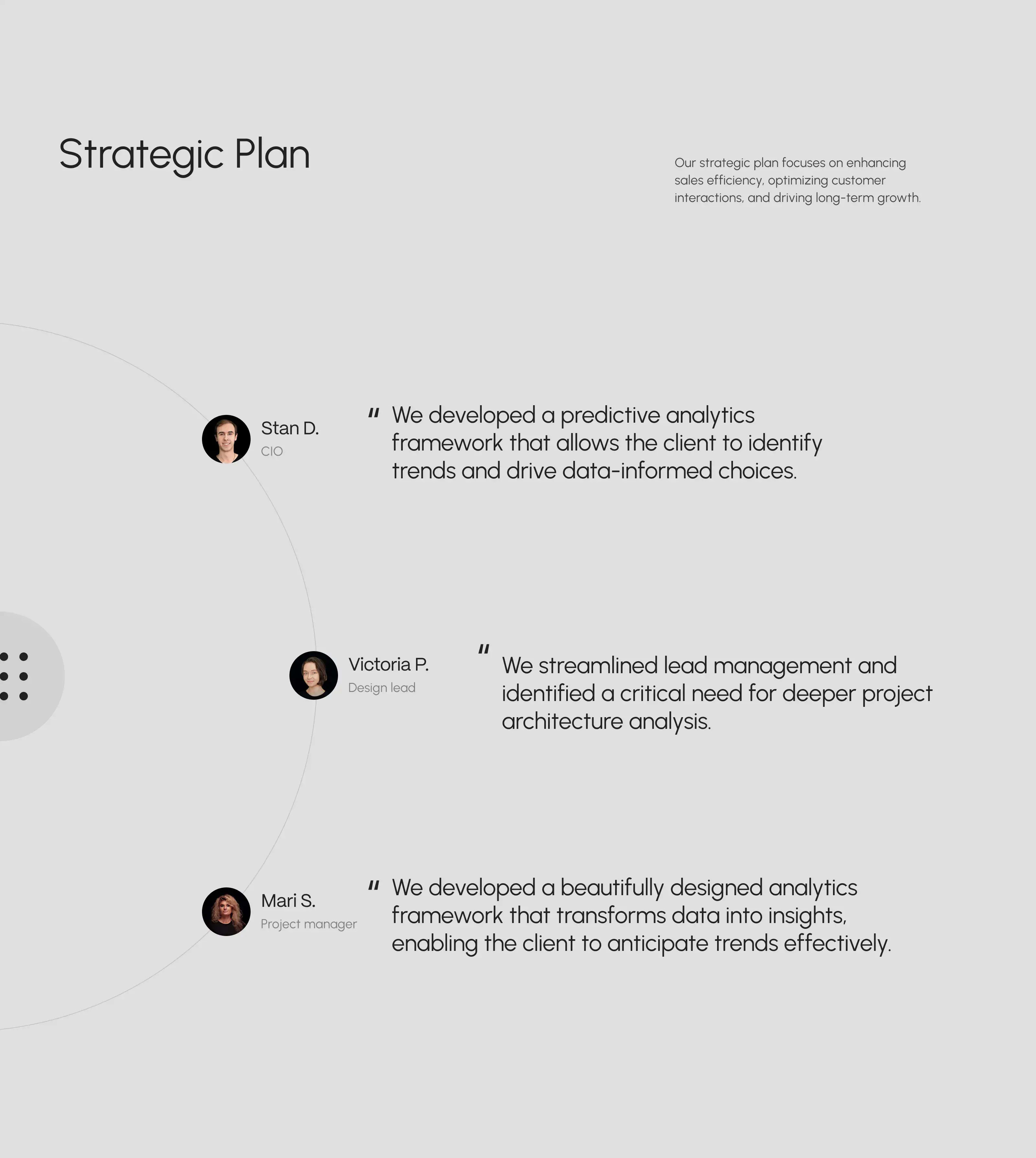 Screenshot of a document view in a CRM SaaS desktop application, displaying sales or management data.